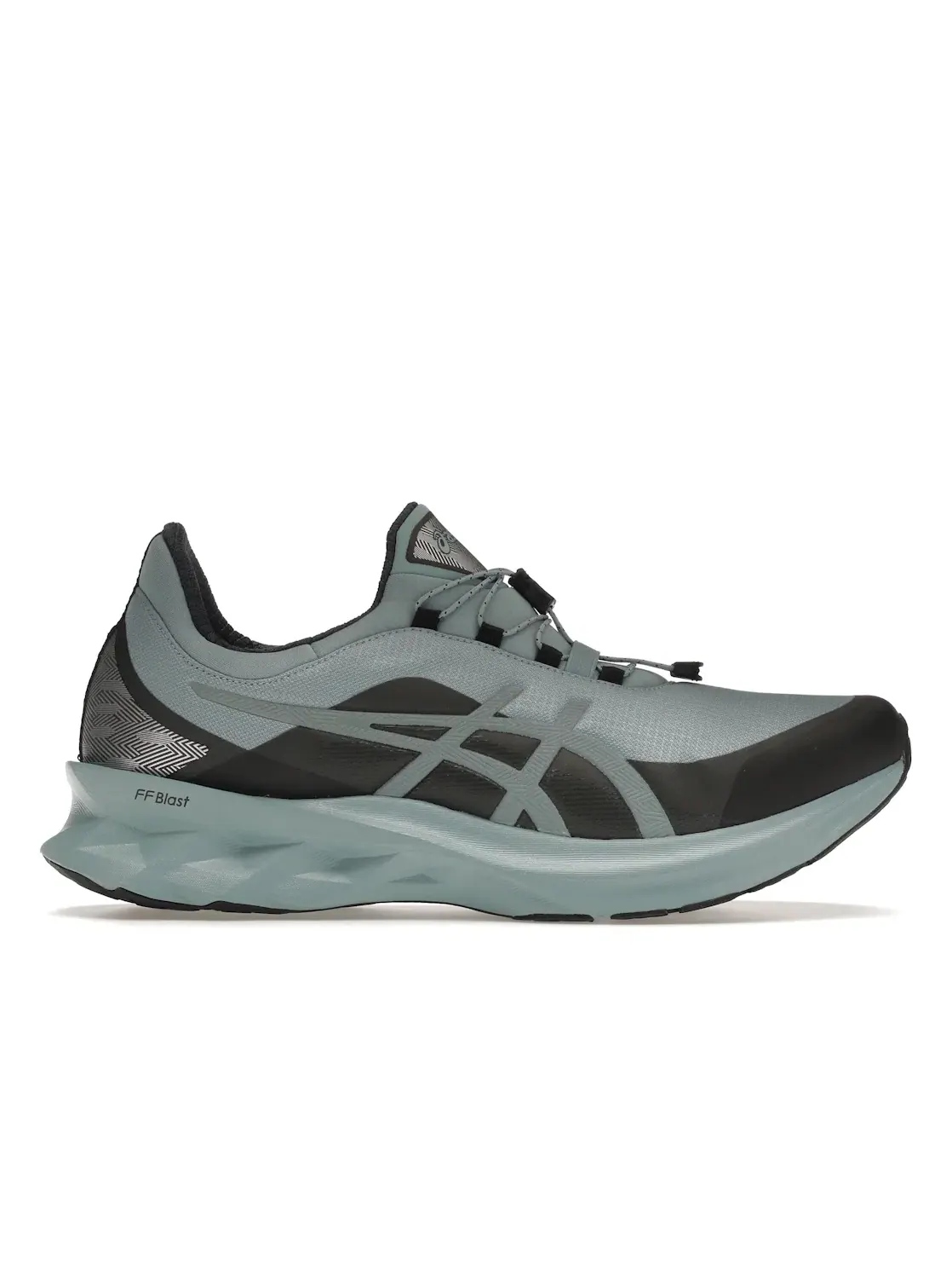 Мужские кроссовки беговые ASICS Novablast — изображение 1 из 4, серебристый