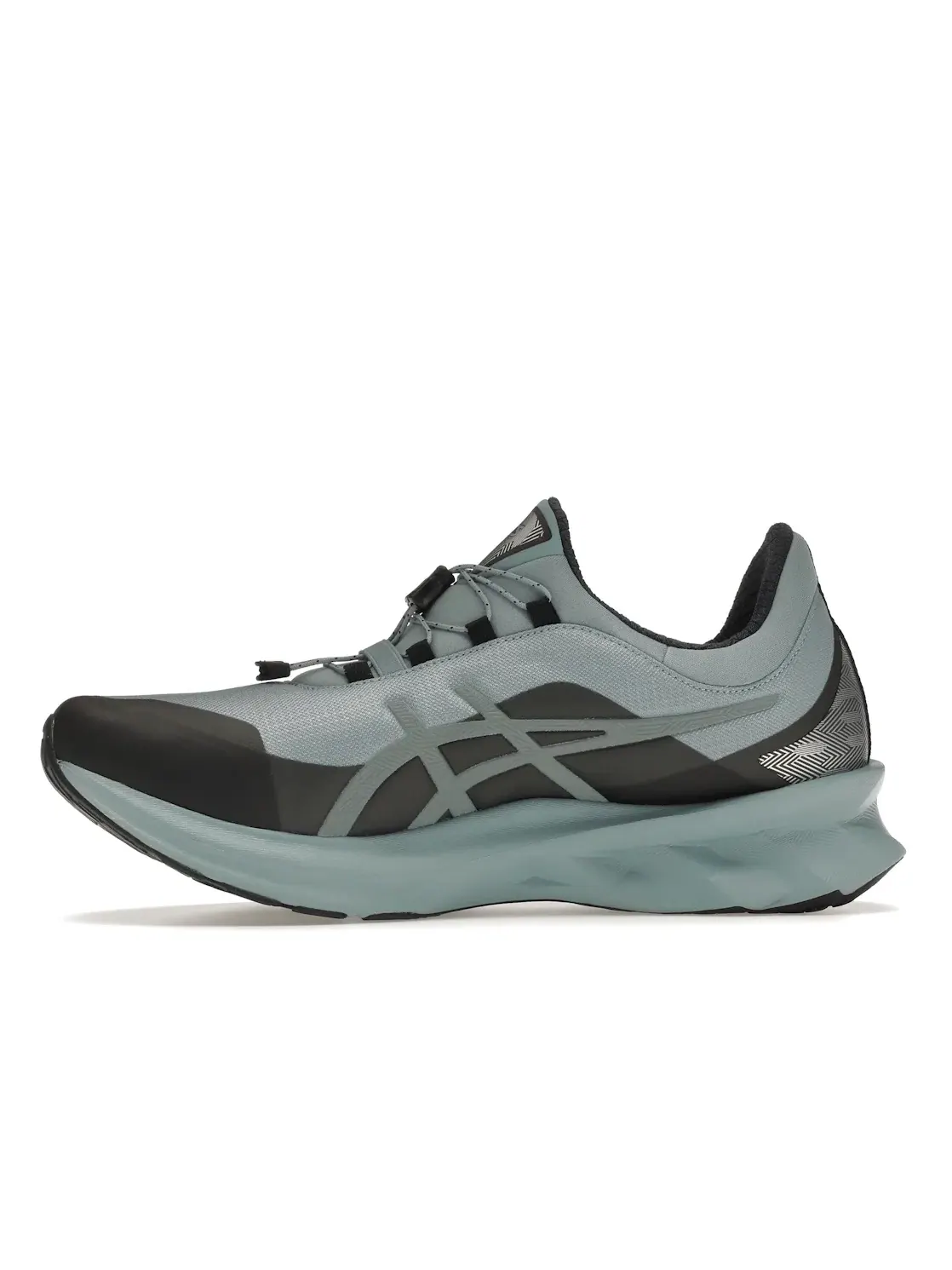Мужские кроссовки беговые ASICS Novablast — изображение 3 из 4, серебристый