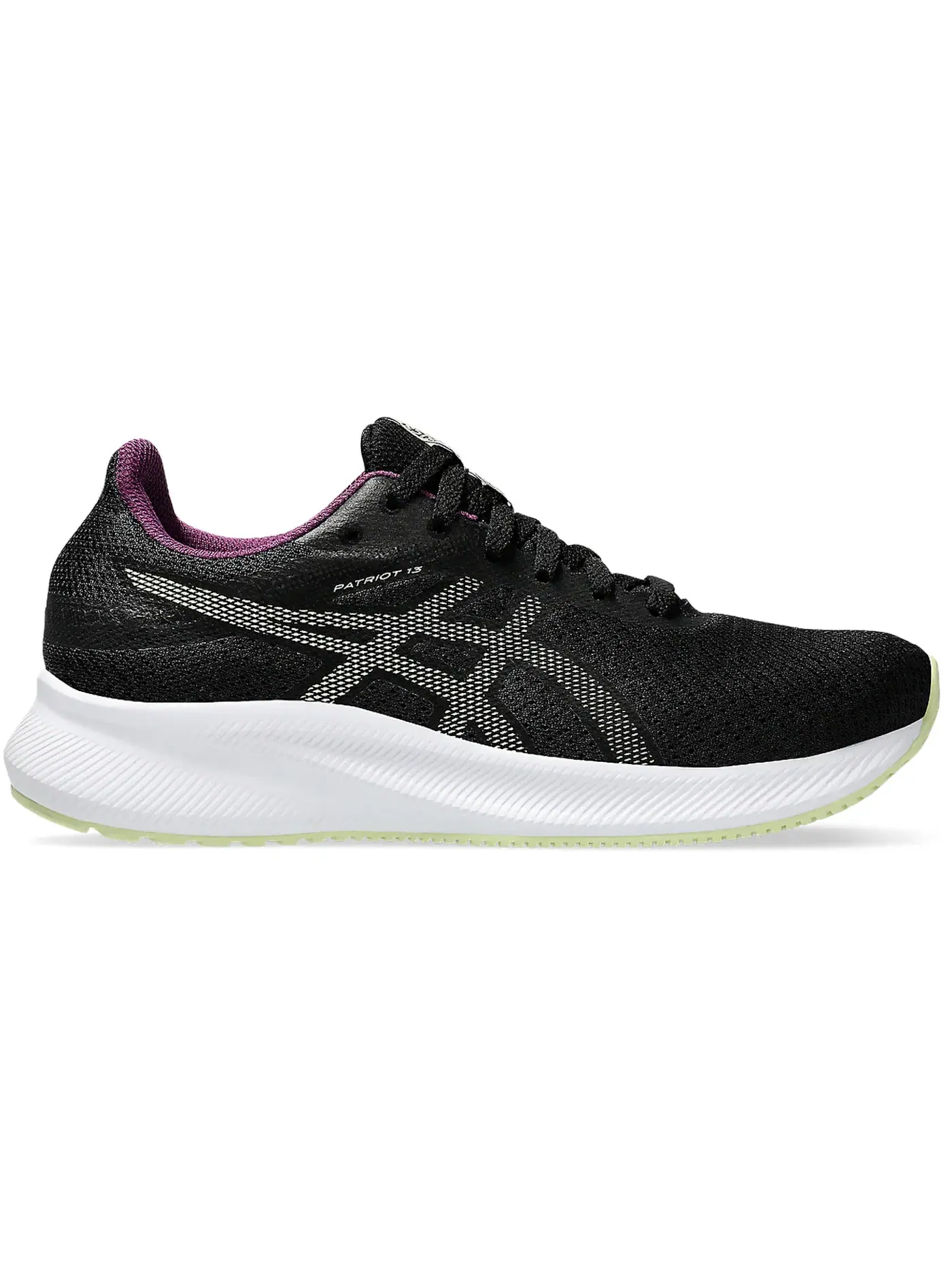 Женские кроссовки для бега ASICS Patriot 13 — изображение 1 из 1, черный