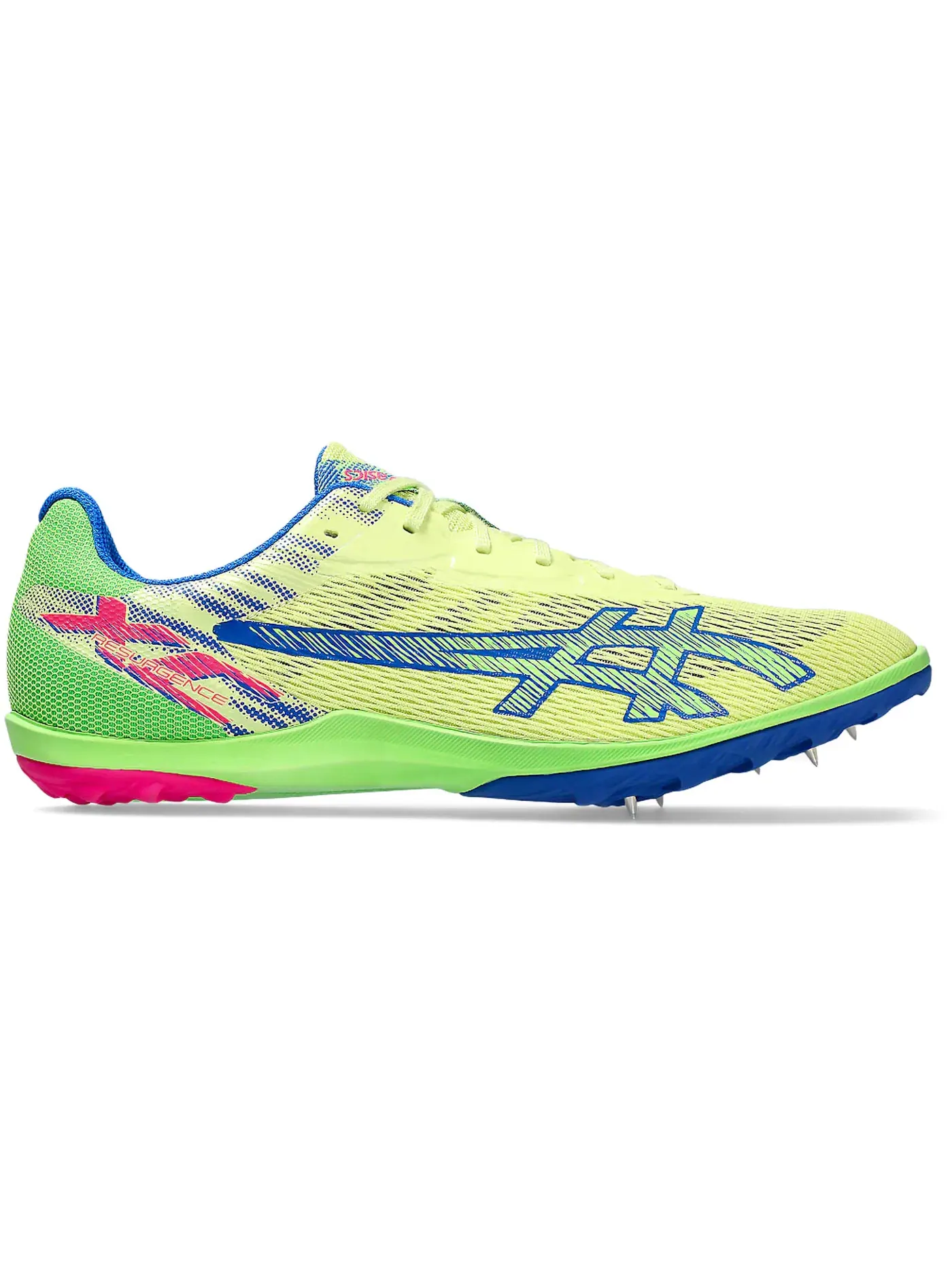 Мужские кроссовки беговые ASICS Resurgence XC — изображение 1 из 1, желтый/зеленый