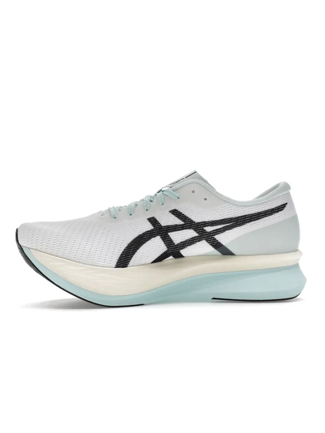Мужские кроссовки для бега ASICS S4+ Yogiri — изображение 3 из 4, белый/черный