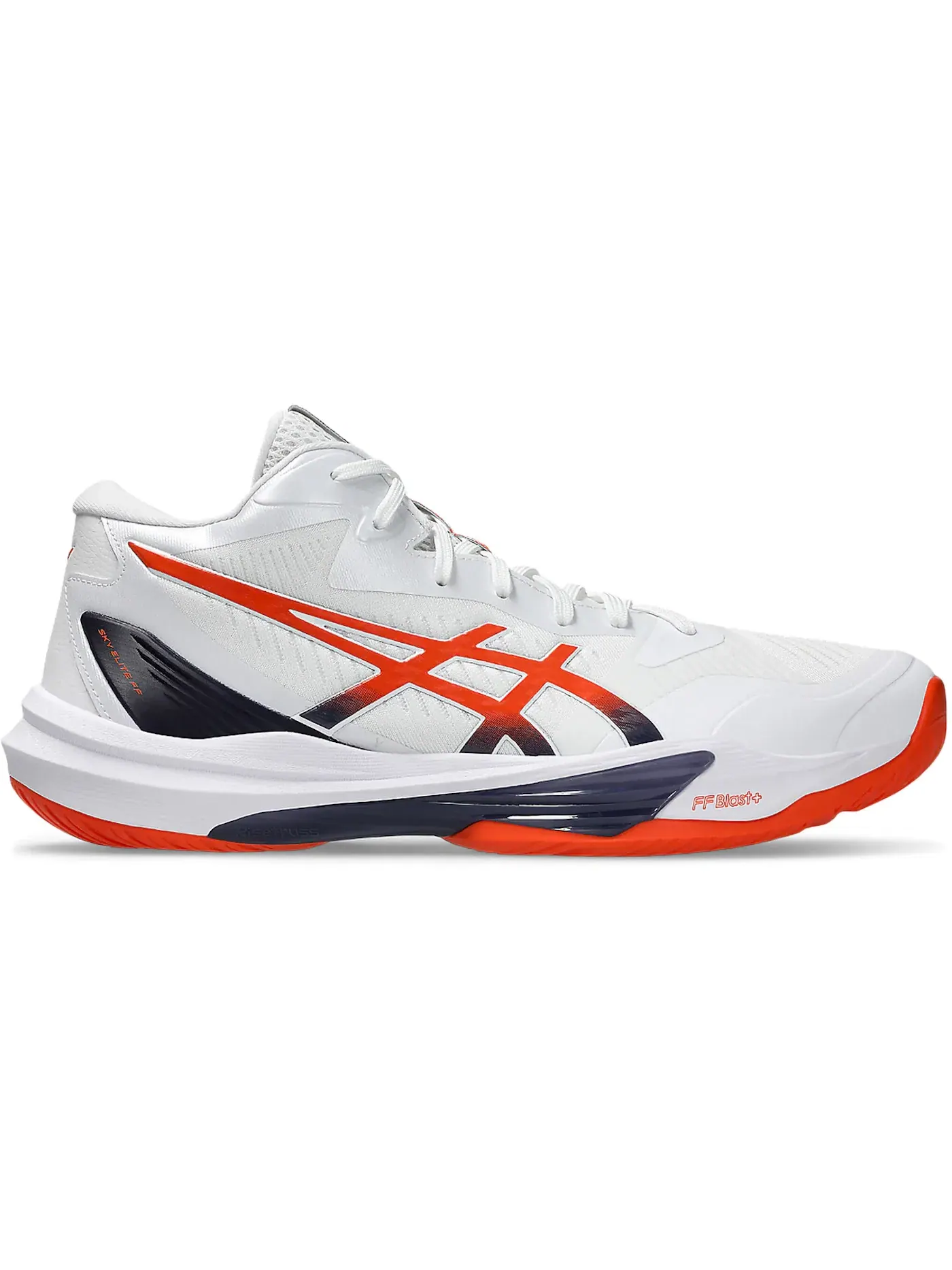 Мужские кроссовки для волейбола ASICS Sky Elite FF MT 3 — изображение 1 из 1, белый оранжевый