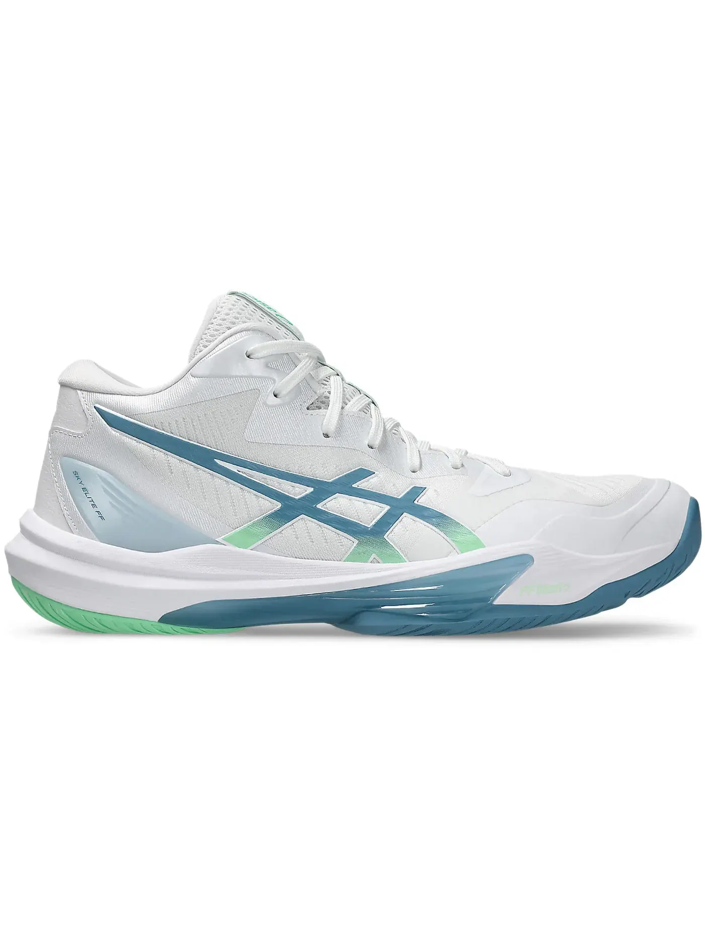 Мужские кроссовки для волейбола ASICS Sky Elite FF MT 3 — изображение 1 из 1, белый синий