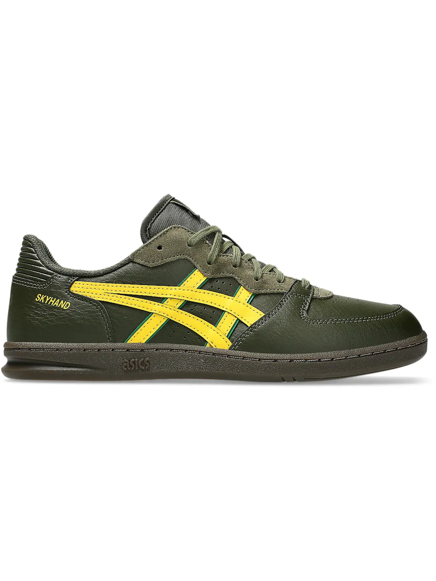 Мужские кроссовки Lifestyle ASICS Skyhand OG — изображение 1 из 1, оливковый/желтый