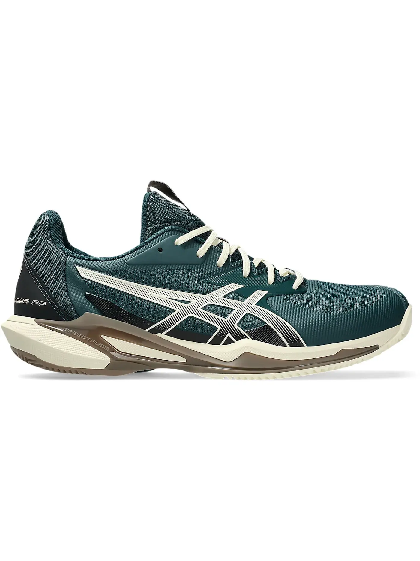 Мужские кроссовки для тенниса ASICS Solution Speed FF 3 Clay — изображение 1 из 1, зеленый