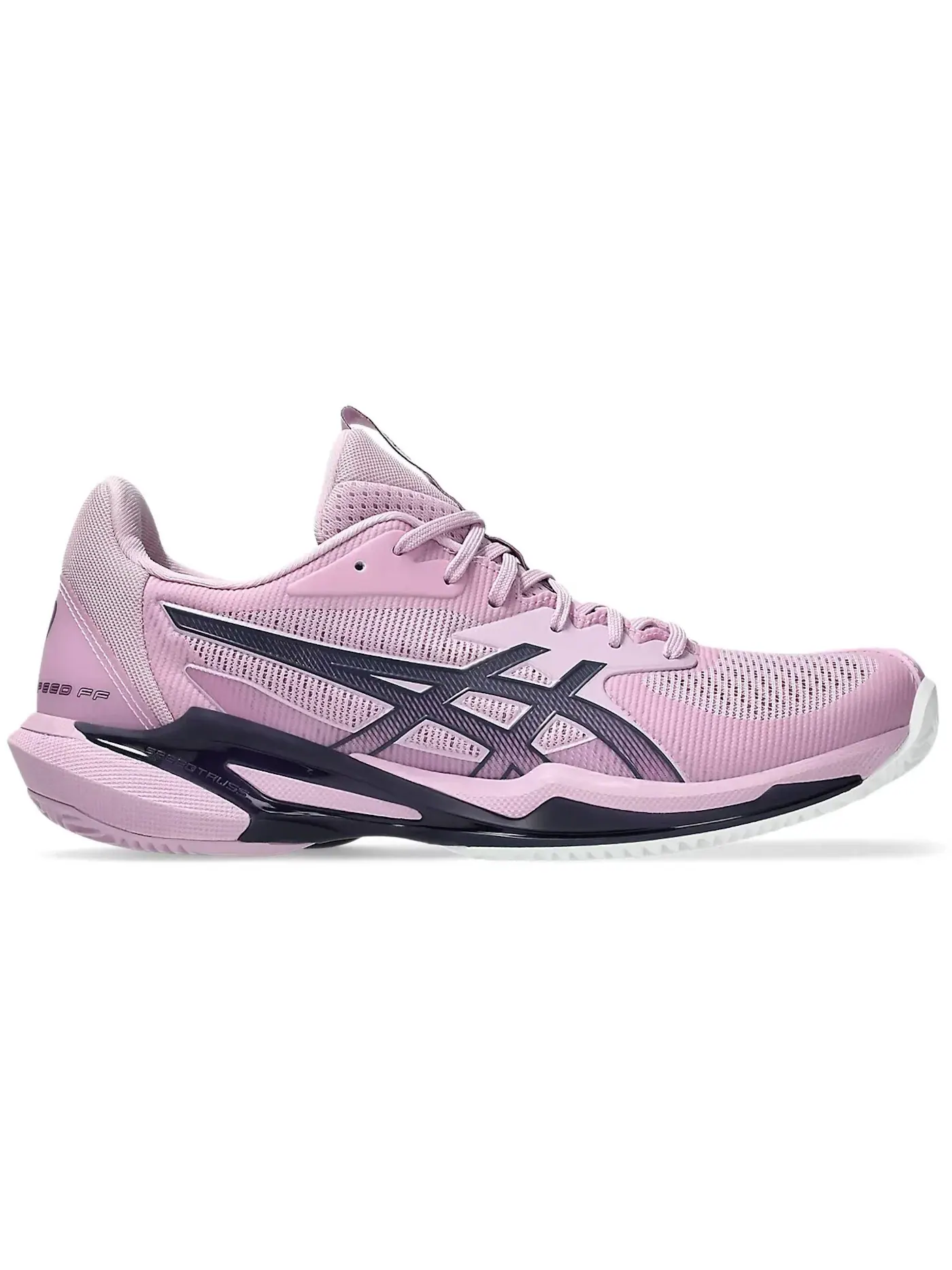 Женские кроссовки для тенниса ASICS Solution Speed FF 3 Clay — изображение 1 из 1, светлый/индиго