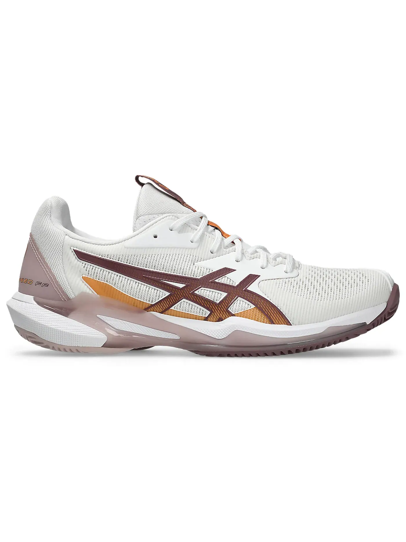 Женские кроссовки для тенниса ASICS Solution Speed FF 3 Clay — изображение 1 из 1, белый