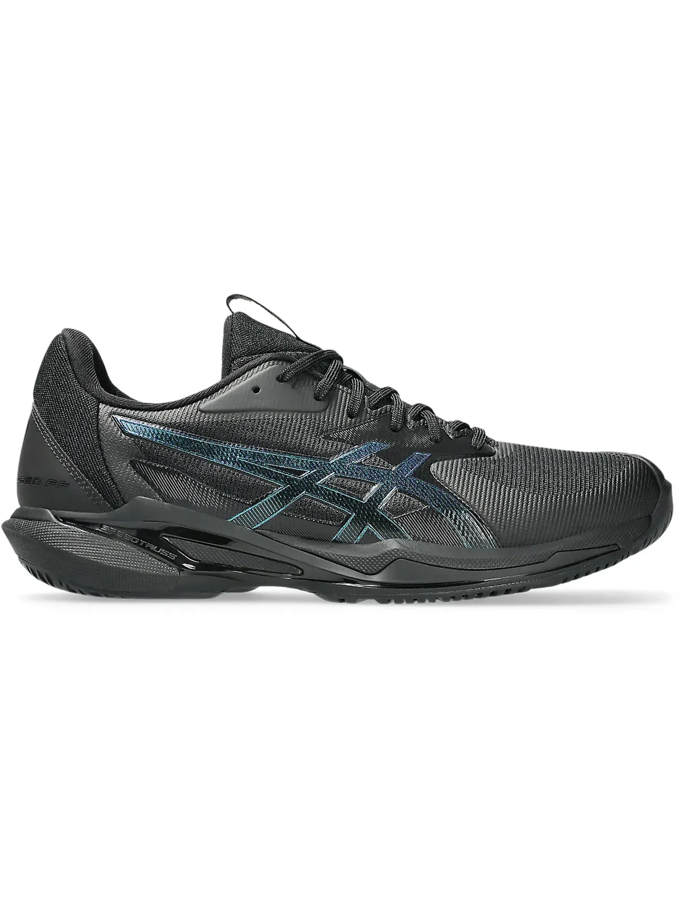 Мужские кроссовки для тенниса ASICS Solution Speed FF 3 Night Energy — изображение 1 из 1, черный/синий