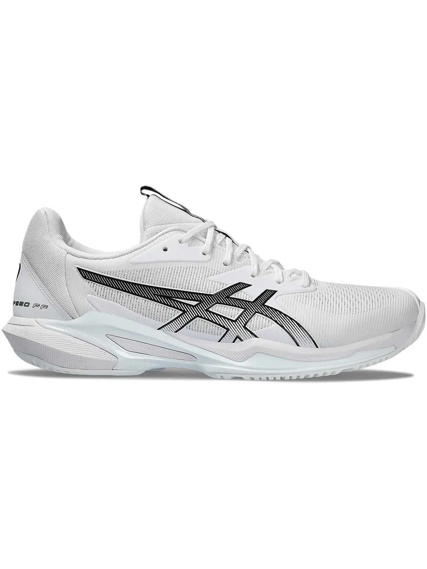 Мужские кроссовки для тенниса ASICS Solution Speed FF 3 — изображение 1 из 1, белый/черный
