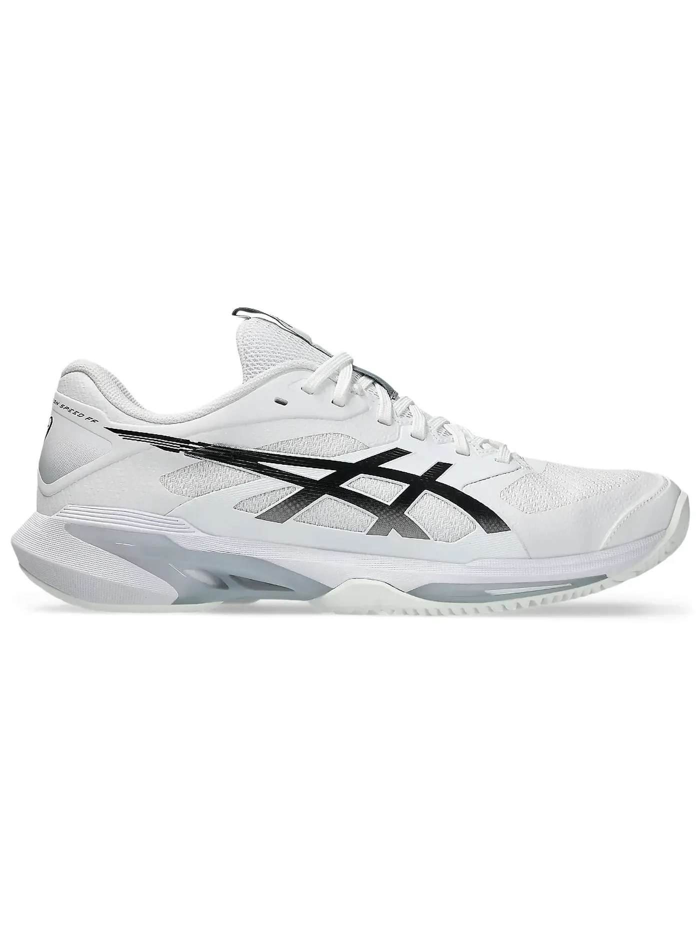 Мужские кроссовки для корта ASICS Solution Speed FF 4 Clay — изображение 1 из 1, белый/черный