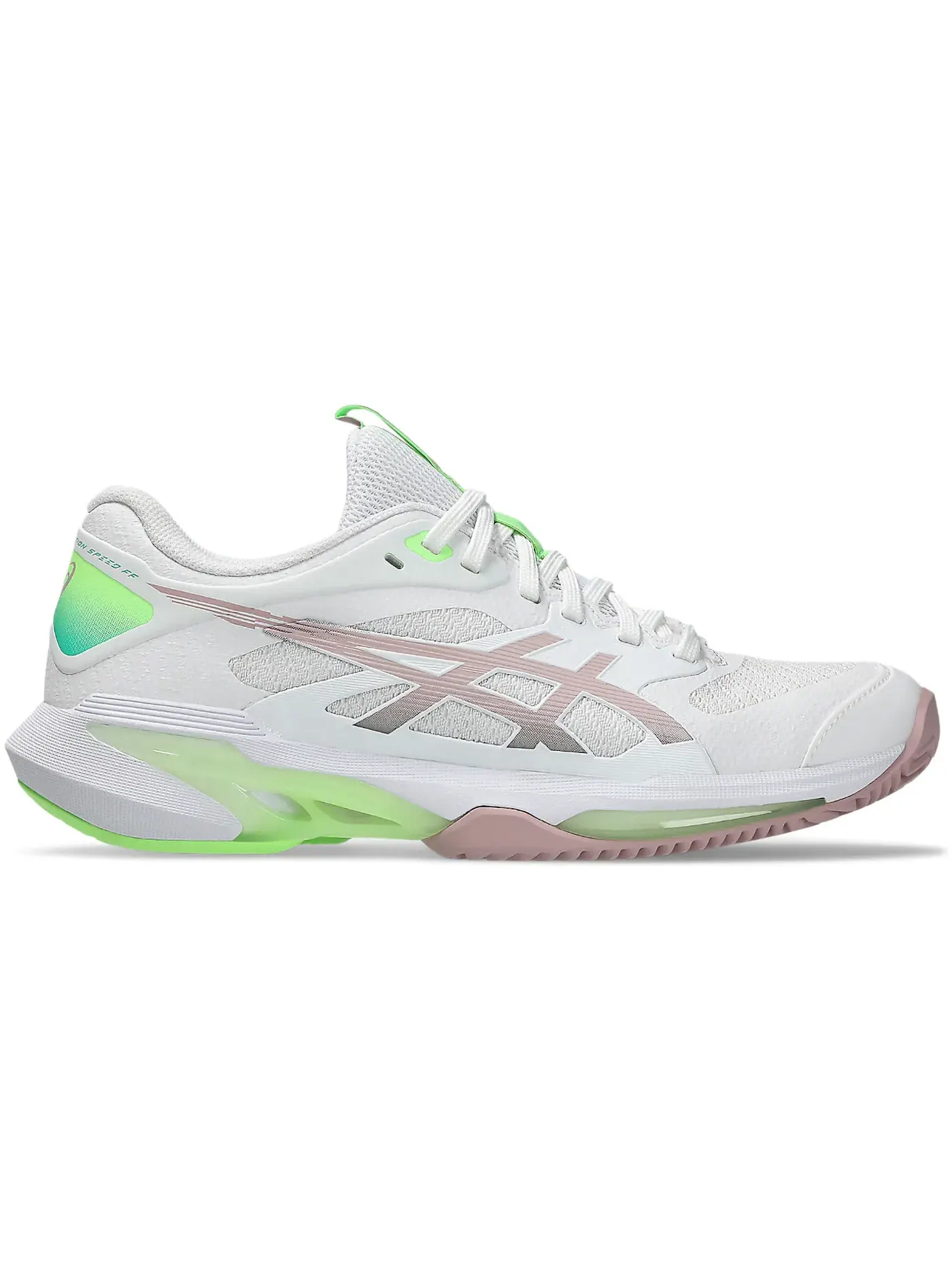 Женские кроссовки для тенниса с технологией Solution Speed FF 4 ASICS — изображение 1 из 1, белый