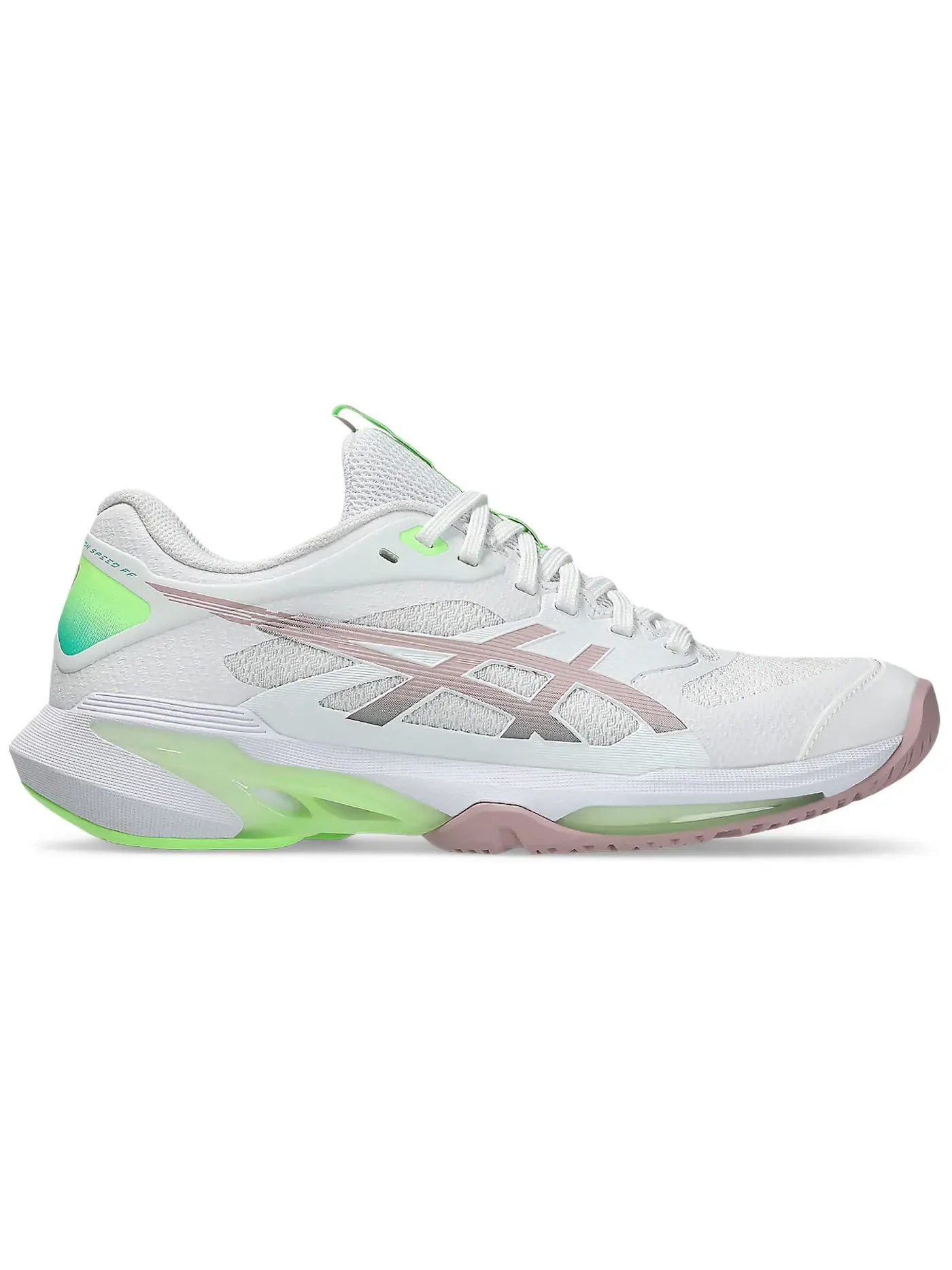 Женские кроссовки для бега ASICS Solution Speed FF 4 — изображение 1 из 1, белый