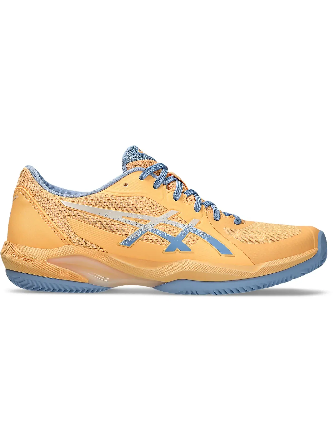 Женские кроссовки для тенниса ASICS Solution Swift FF 2 — изображение 1 из 1, оранжевый кремовый