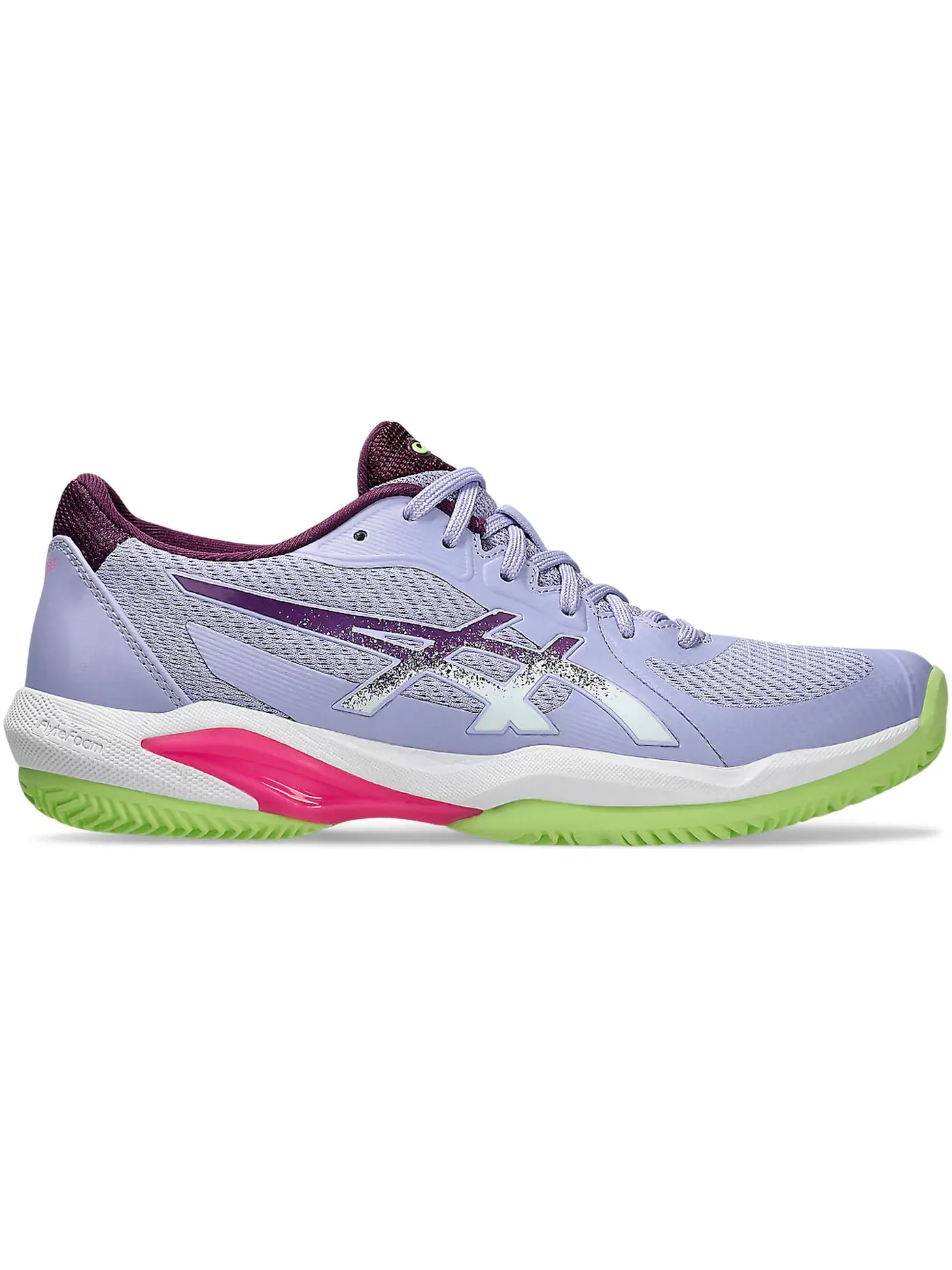 Женские кроссовки для падел с дышащей сеткой ASICS Solution Swift FF 2 Padel, Vapor Deep Mauve — изображение 1 из 1