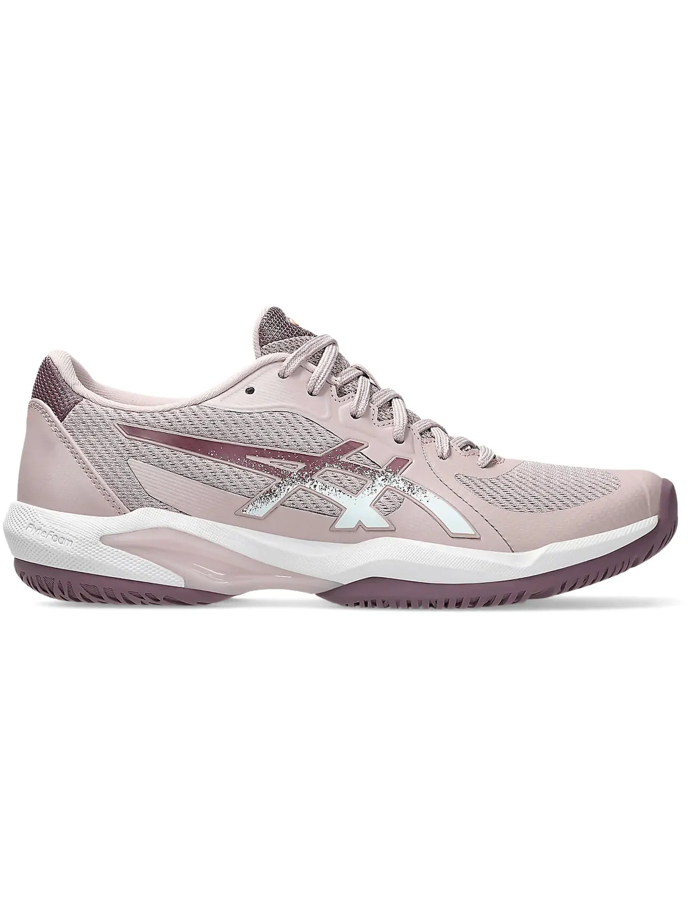 Женские кроссовки для тенниса ASICS Solution Swift FF 2 — изображение 1 из 1, розовый белый