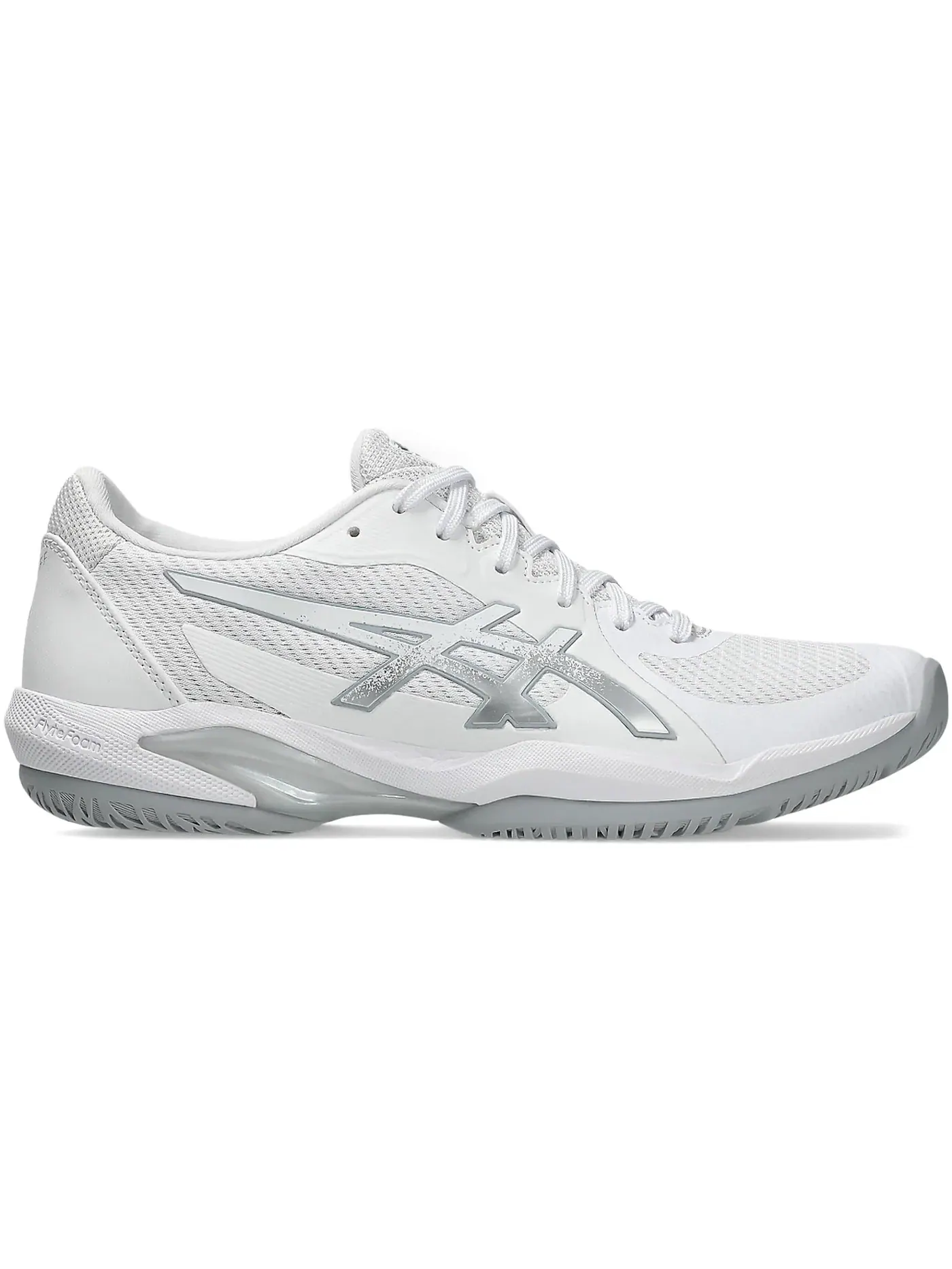 Женские кроссовки для бега ASICS Solution Swift FF 2 — изображение 1 из 1, белый серебристый