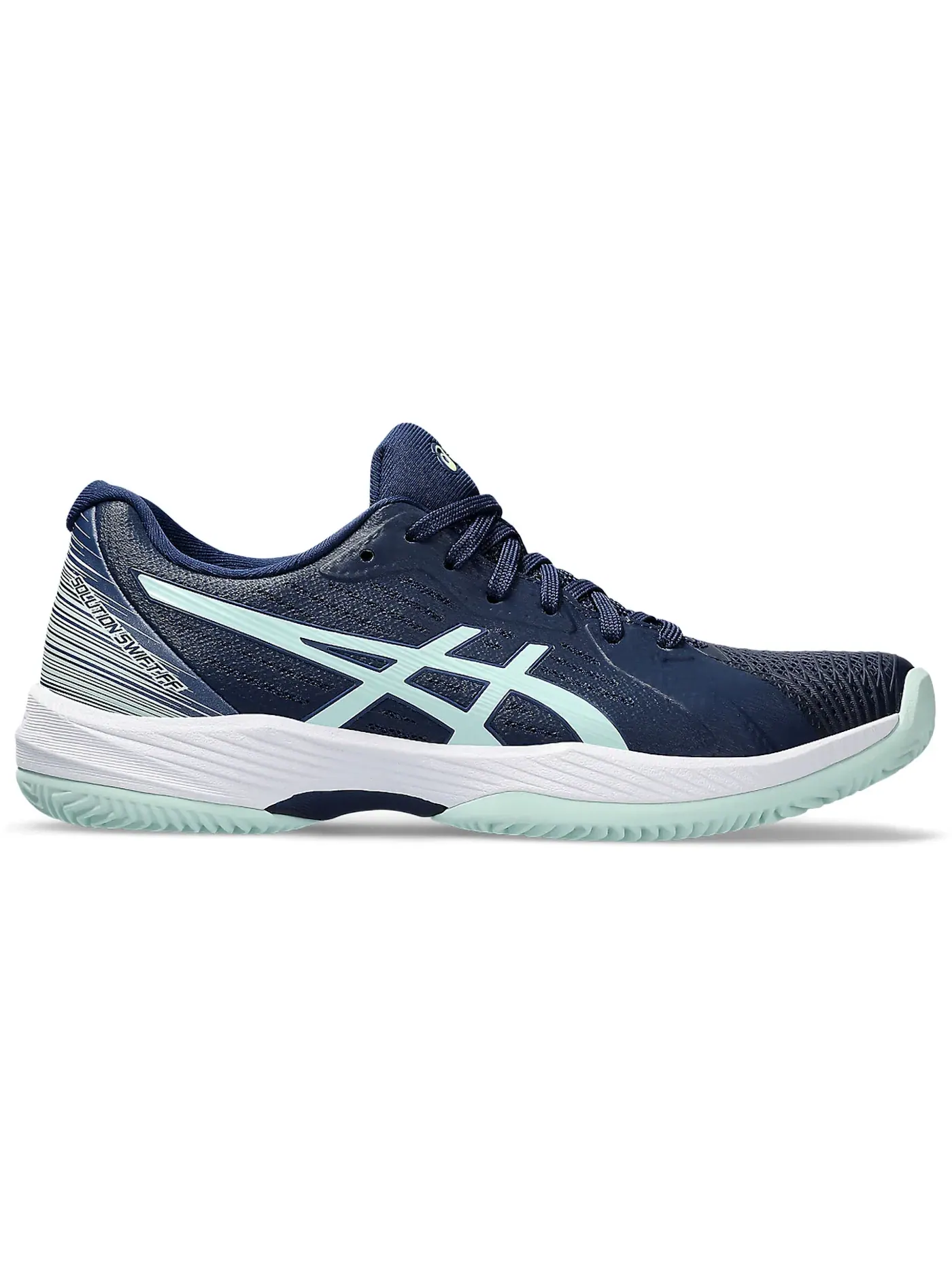 Женские кроссовки для тенниса ASICS Solution Swift FF Clay — изображение 1 из 1, синий/бледный синий