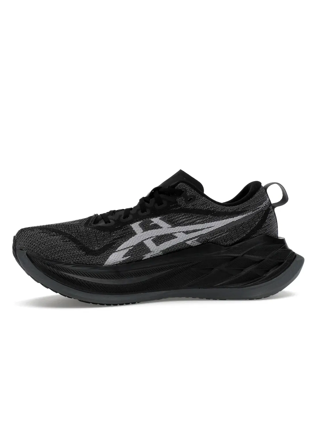 Мужские кроссовки для бега ASICS Superblast 2 — изображение 3 из 4, черный/белый