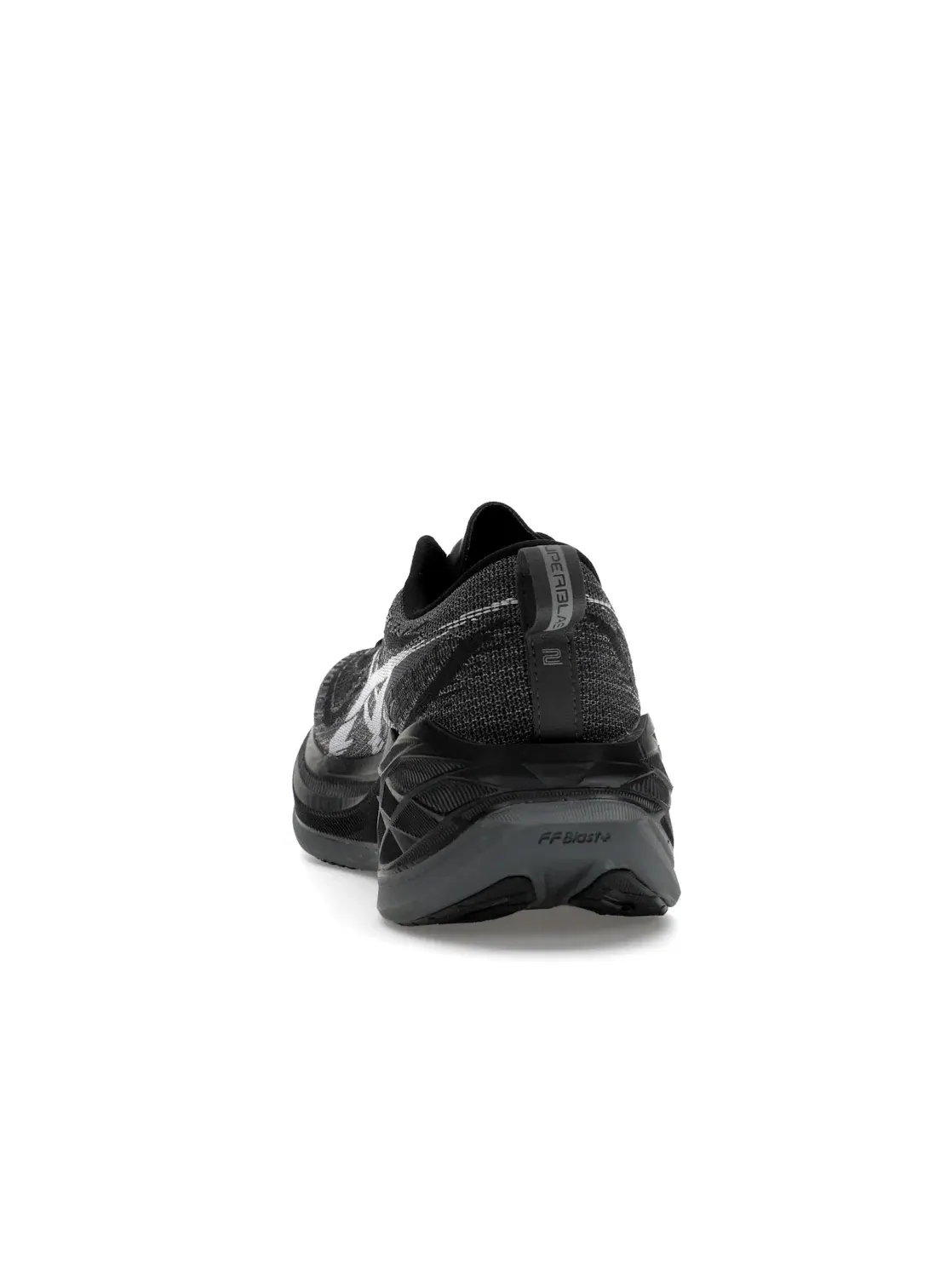 Мужские кроссовки для бега ASICS Superblast 2 — изображение 4 из 4, черный/белый
