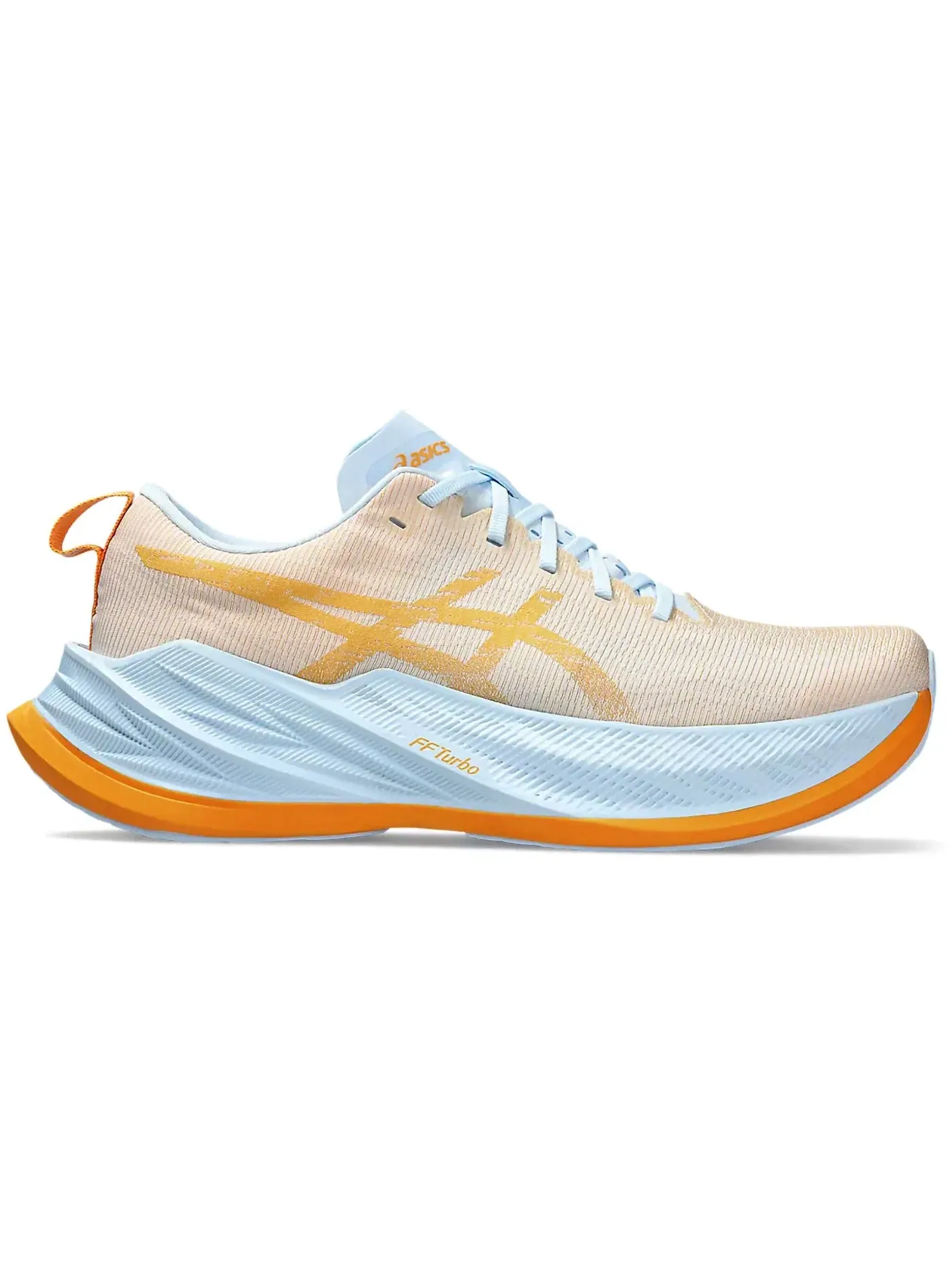 Мужские кроссовки для бега ASICS Superblast — изображение 1 из 1, светлый синий/желтый