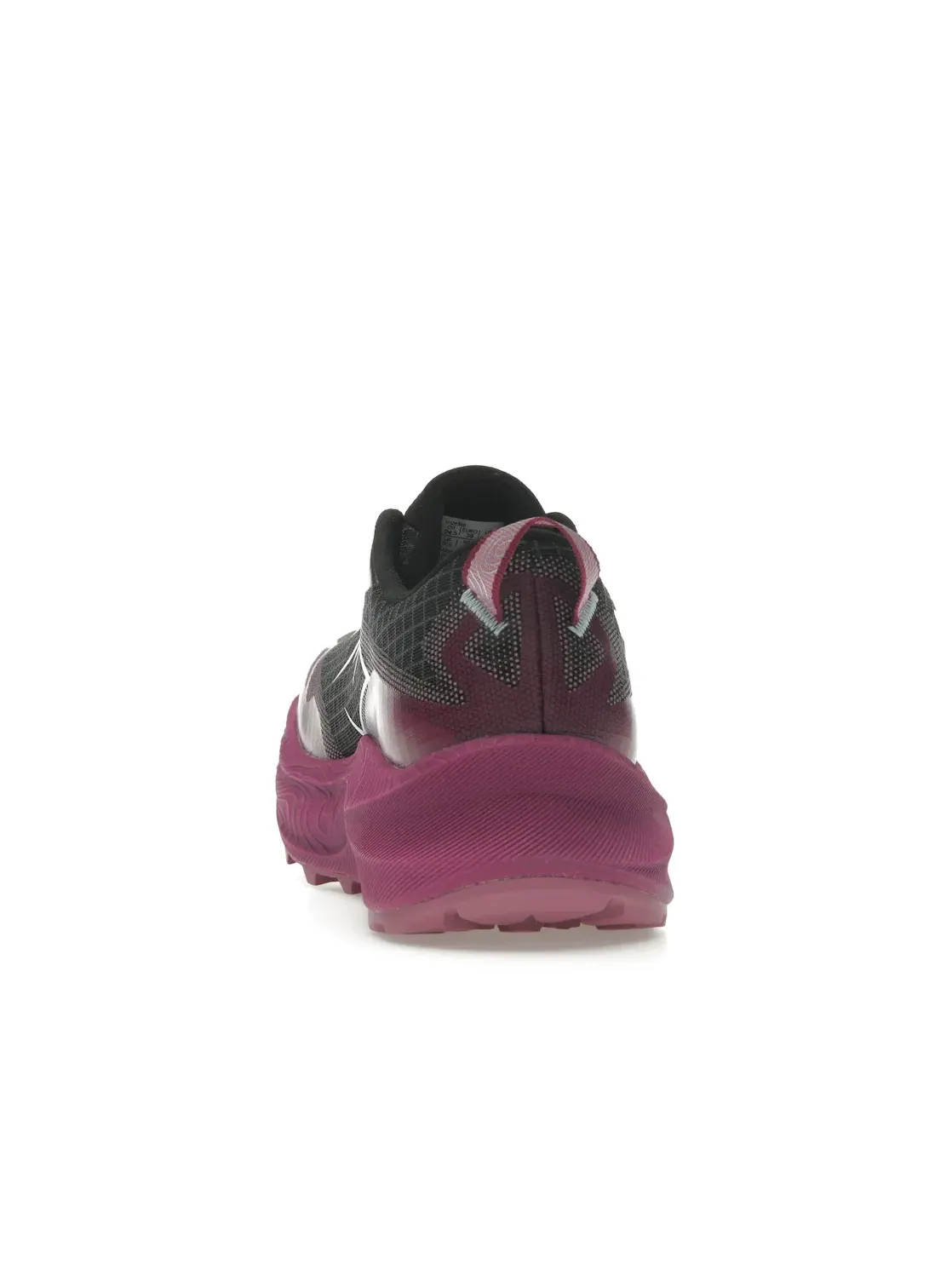 Женские кроссовки для бега с амортизацией ASICS Trabuco Max 3 — изображение 4 из 4, черный/светлый синий