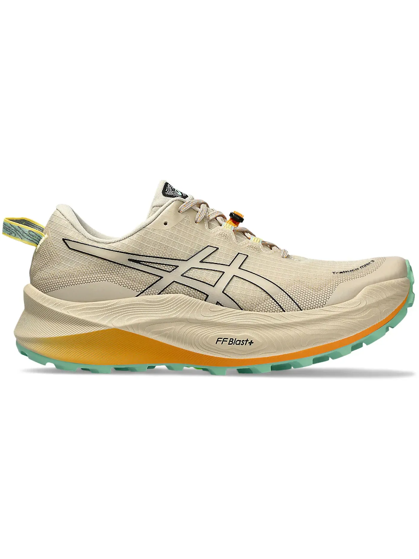 Мужские кроссовки для бега с амортизацией Trabuco Max 3 ASICS — изображение 1 из 1, серый/черный