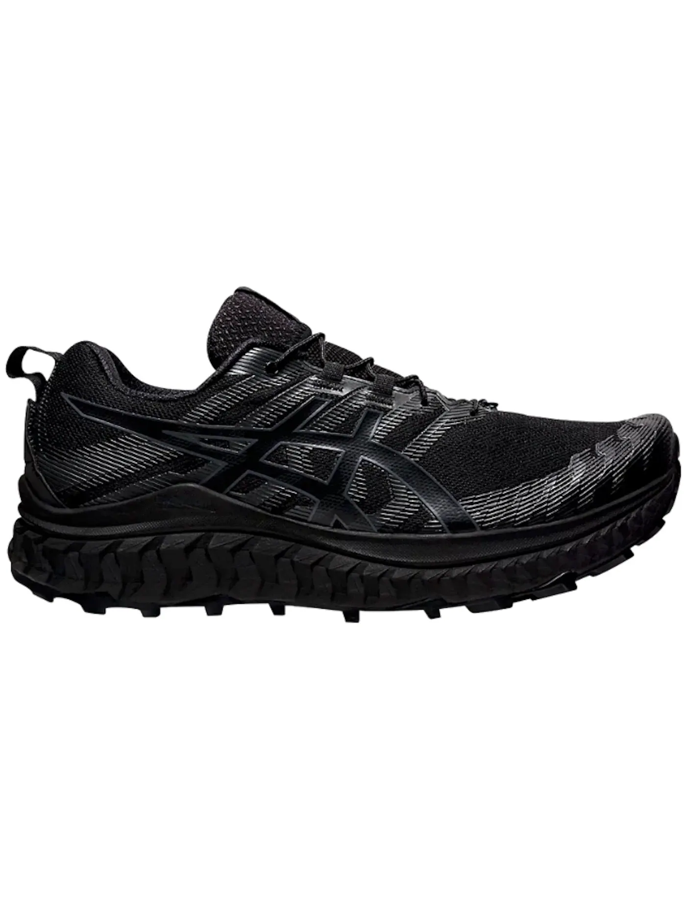 Мужские кроссовки для бега ASICS Trabuco Max — изображение 1 из 1, черный/черный/черный