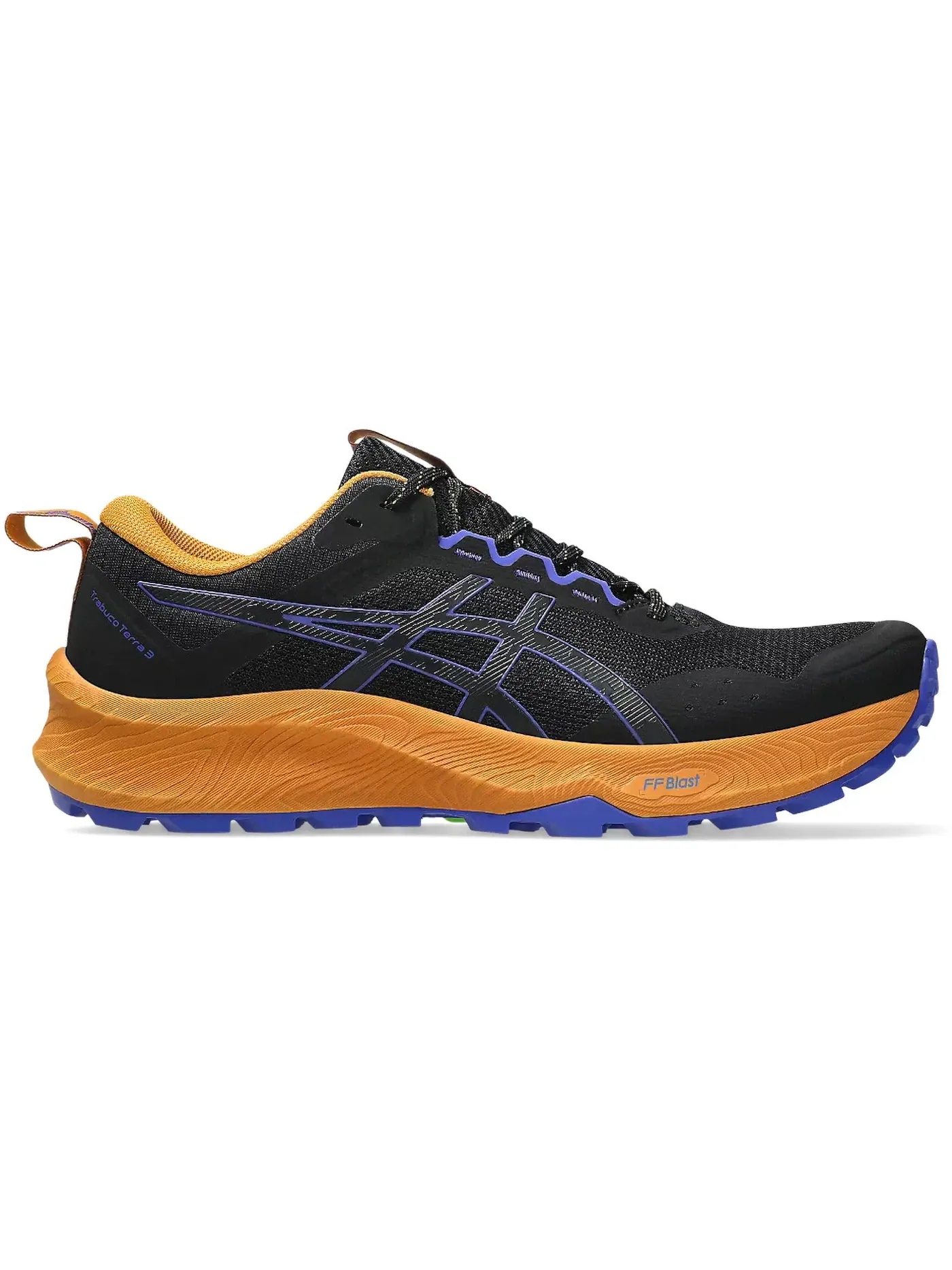 Мужские кроссовки для трейлраннинга ASICS Trabuco Terra 3 — изображение 1 из 1, черный
