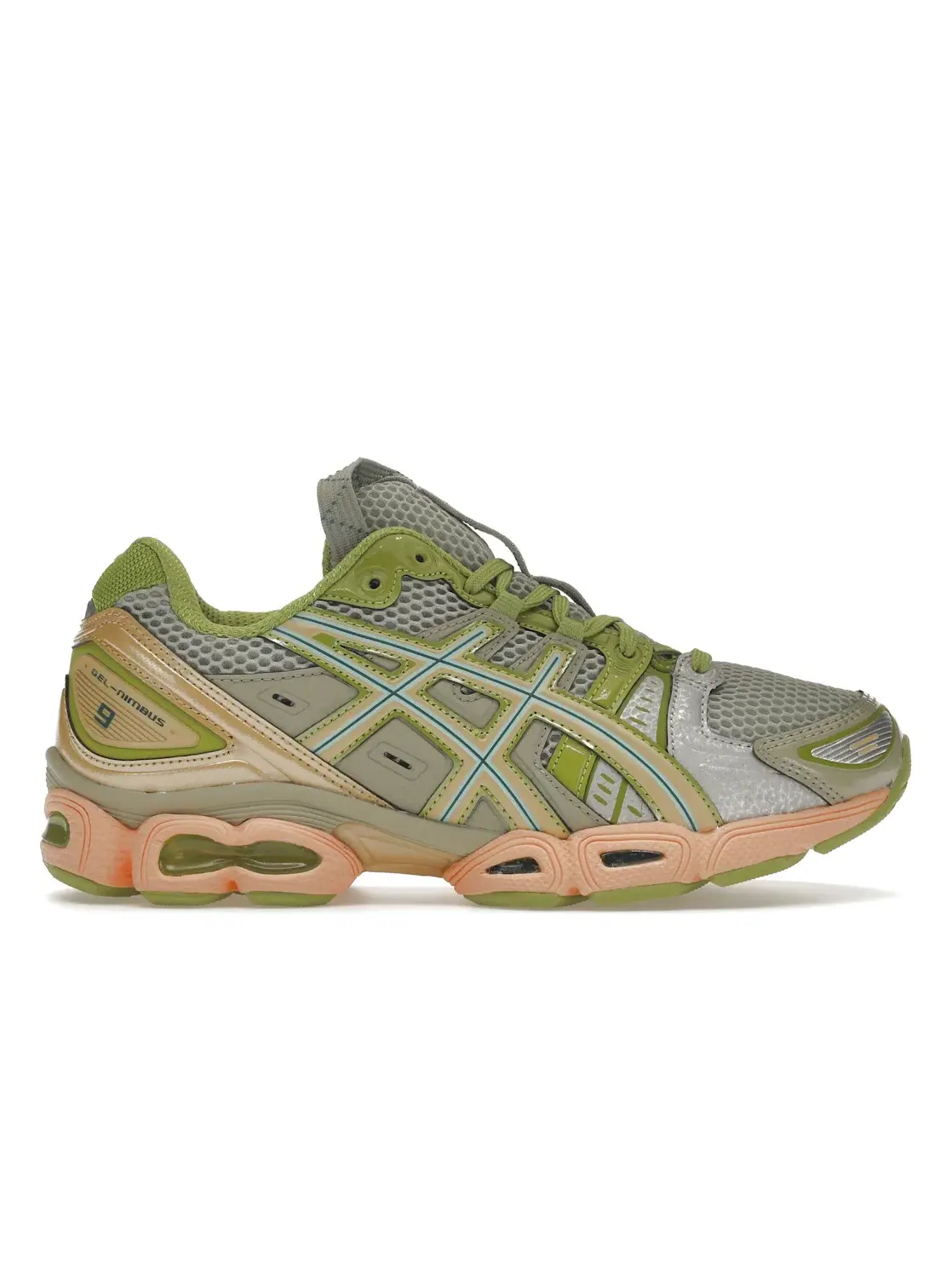 Женские кроссовки Lifestyle ASICS UB3-S Gel-Nimbus 9 ASICS, Abbey Stone Champagne — изображение 1 из 4