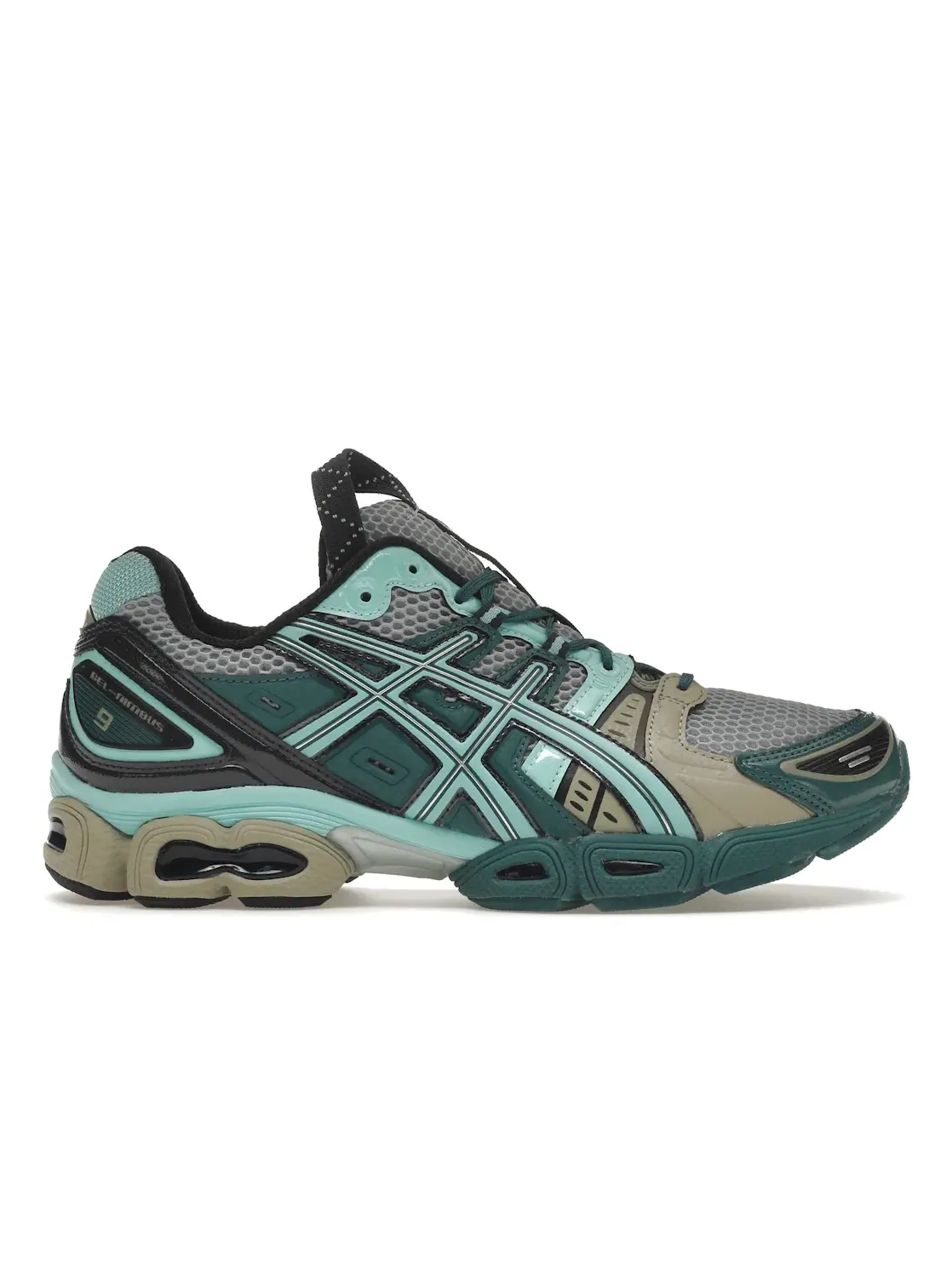 Мужские кроссовки Lifestyle ASICS UB3-S Gel-Nimbus 9 ASICS — изображение 1 из 4, серый/синий