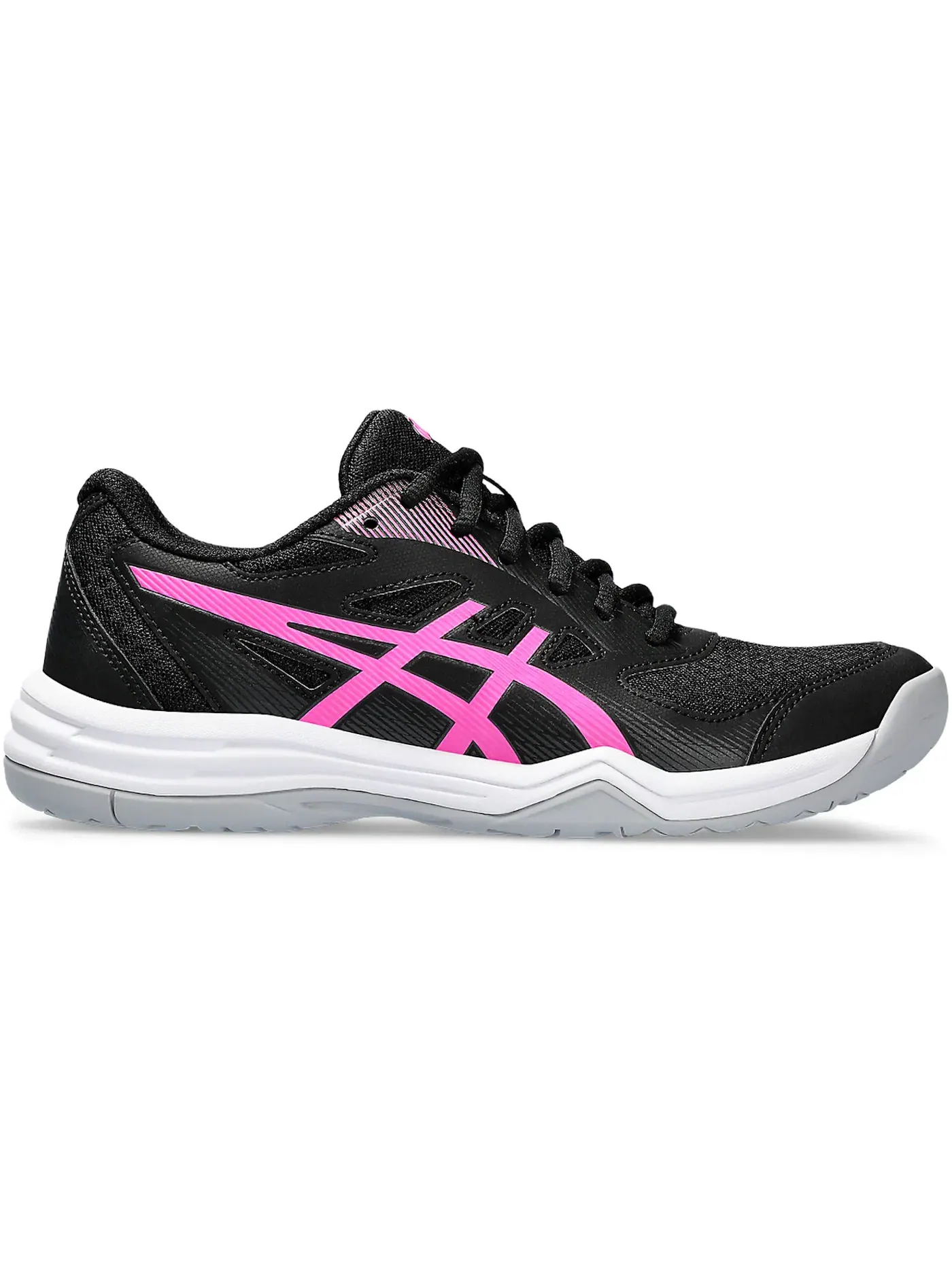 Женские кроссовки для волейбола ASICS Upcourt 5 — изображение 1 из 1, черный/розовый