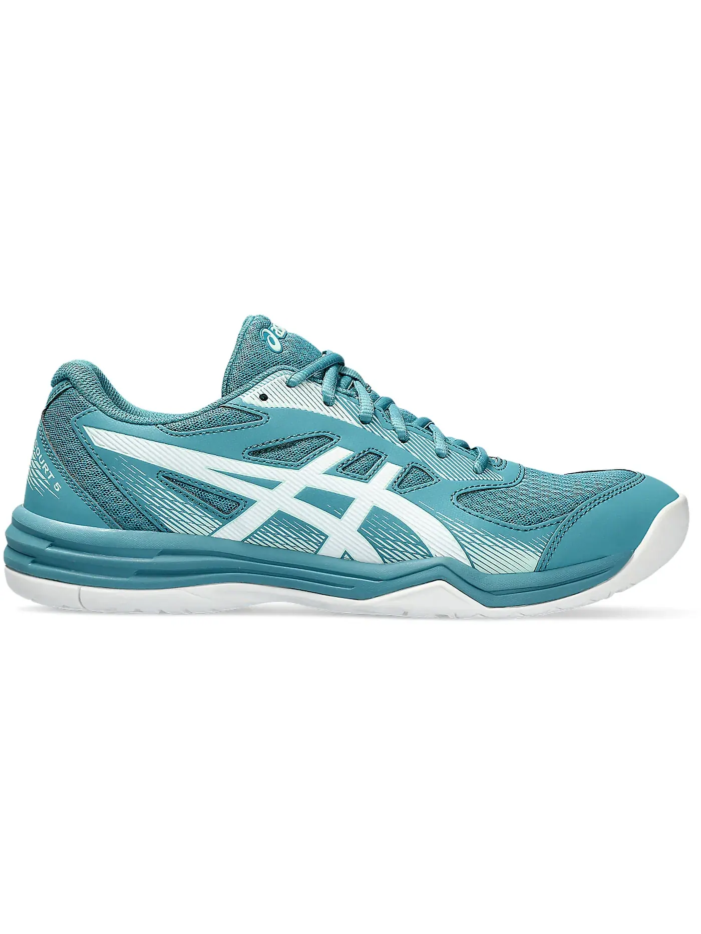 Мужские кроссовки для волейбола ASICS Upcourt 5 — изображение 1 из 1, синий/белый