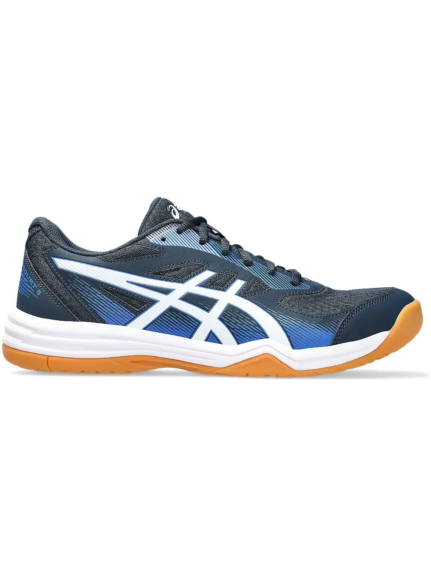 Мужские кроссовки для волейбола ASICS Upcourt 5 — изображение 1 из 1, синий/белый