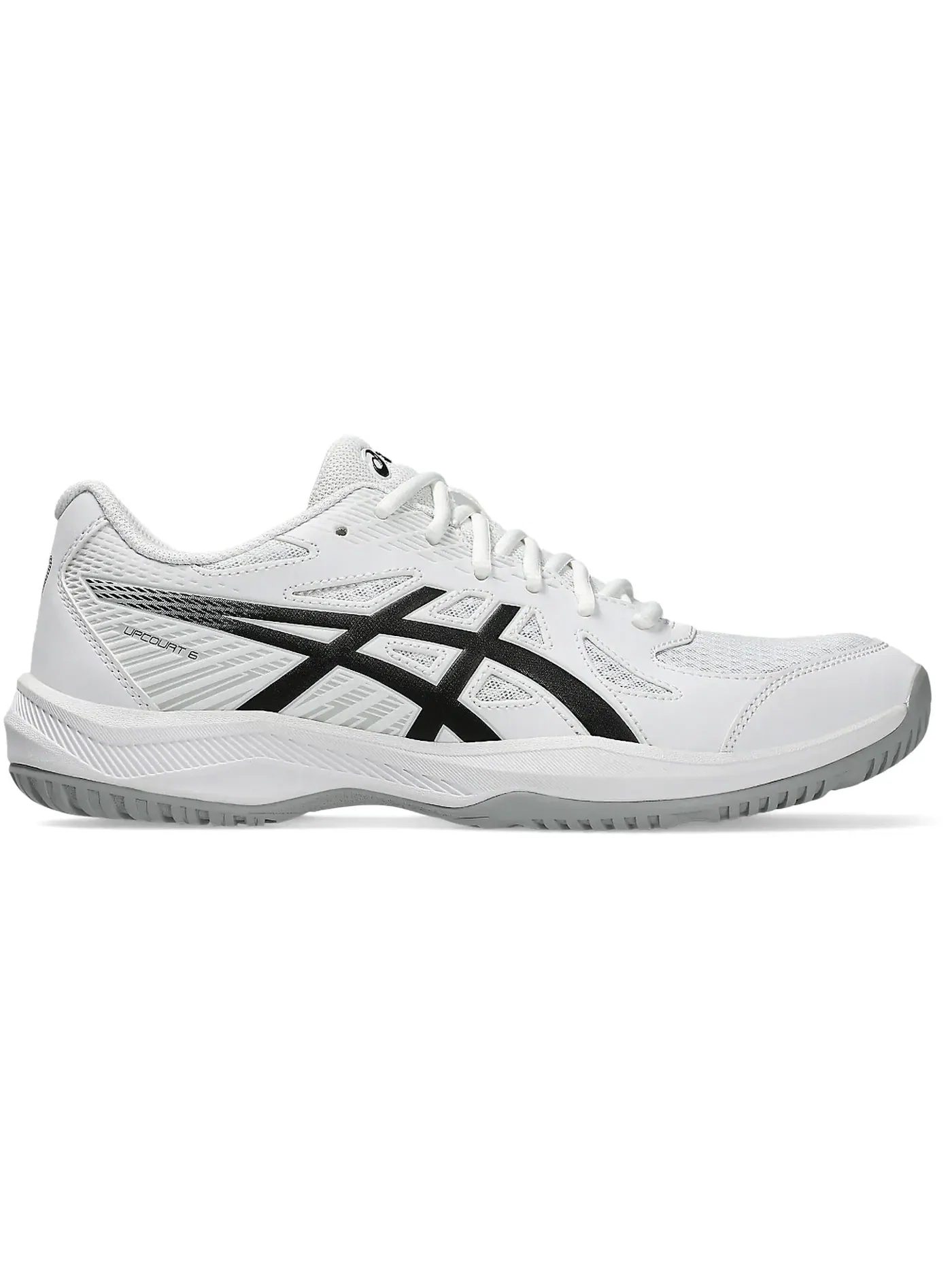 Мужские кроссовки для волейбола ASICS Upcourt 6 — изображение 1 из 1, белый/черный