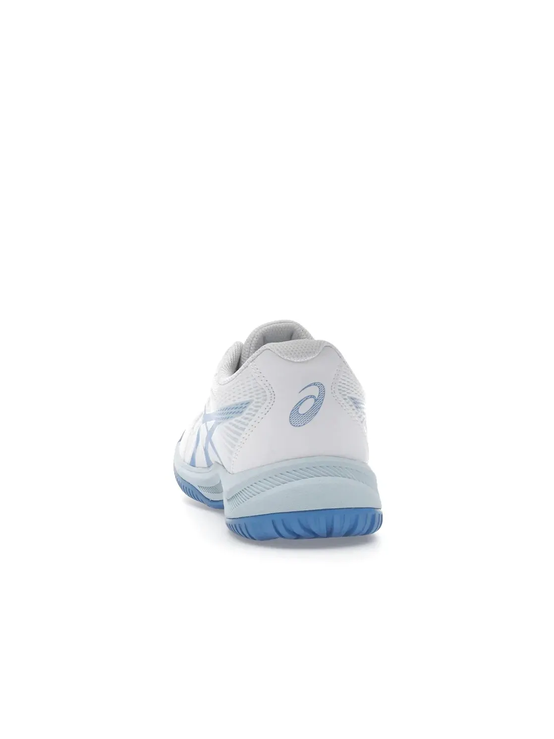 Женские кроссовки спортивные ASICS Upcourt 6 — изображение 4 из 4, белый/синий