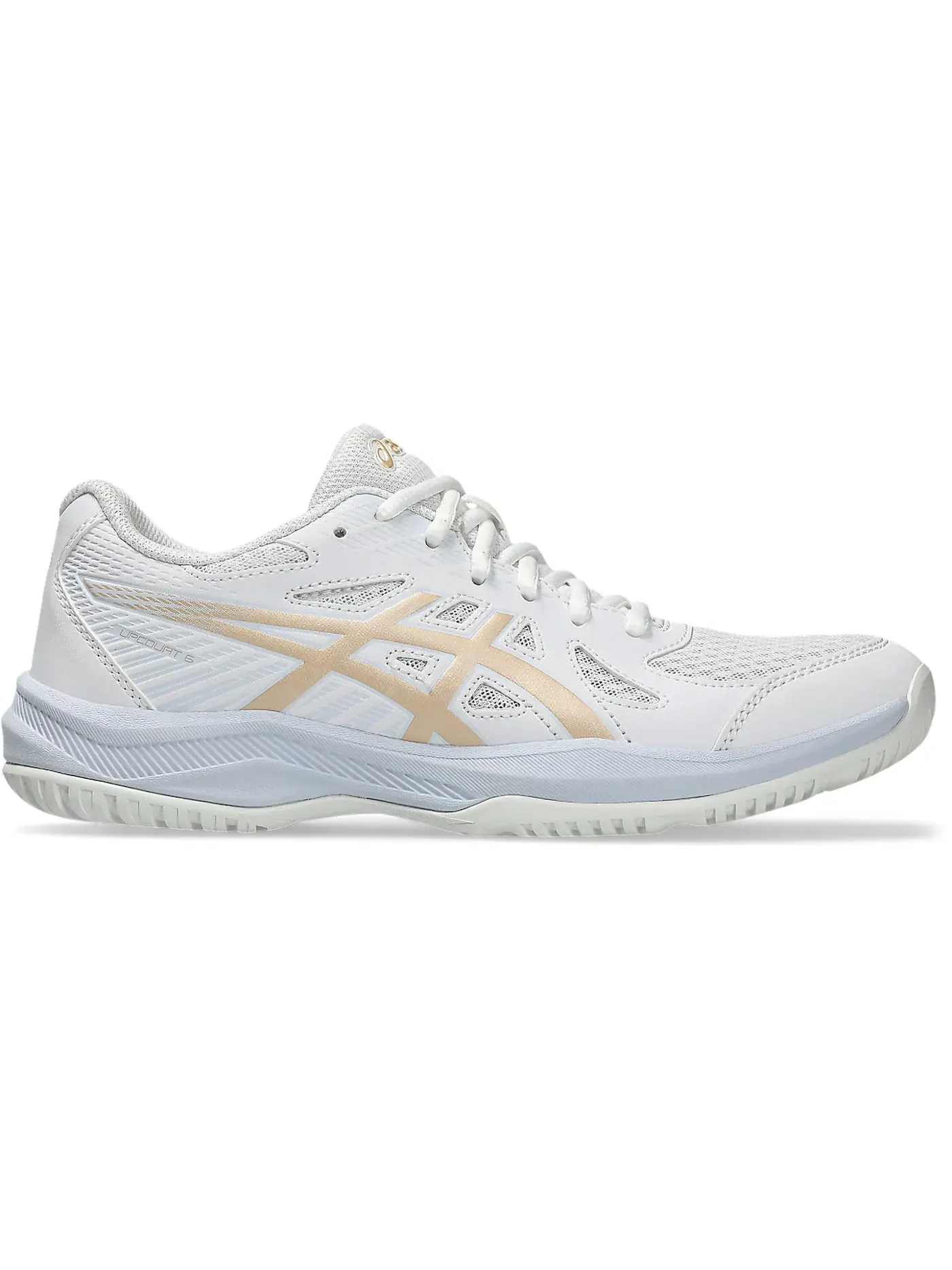 Женские кроссовки для волейбола ASICS Upcourt 6 — изображение 1 из 1, белый