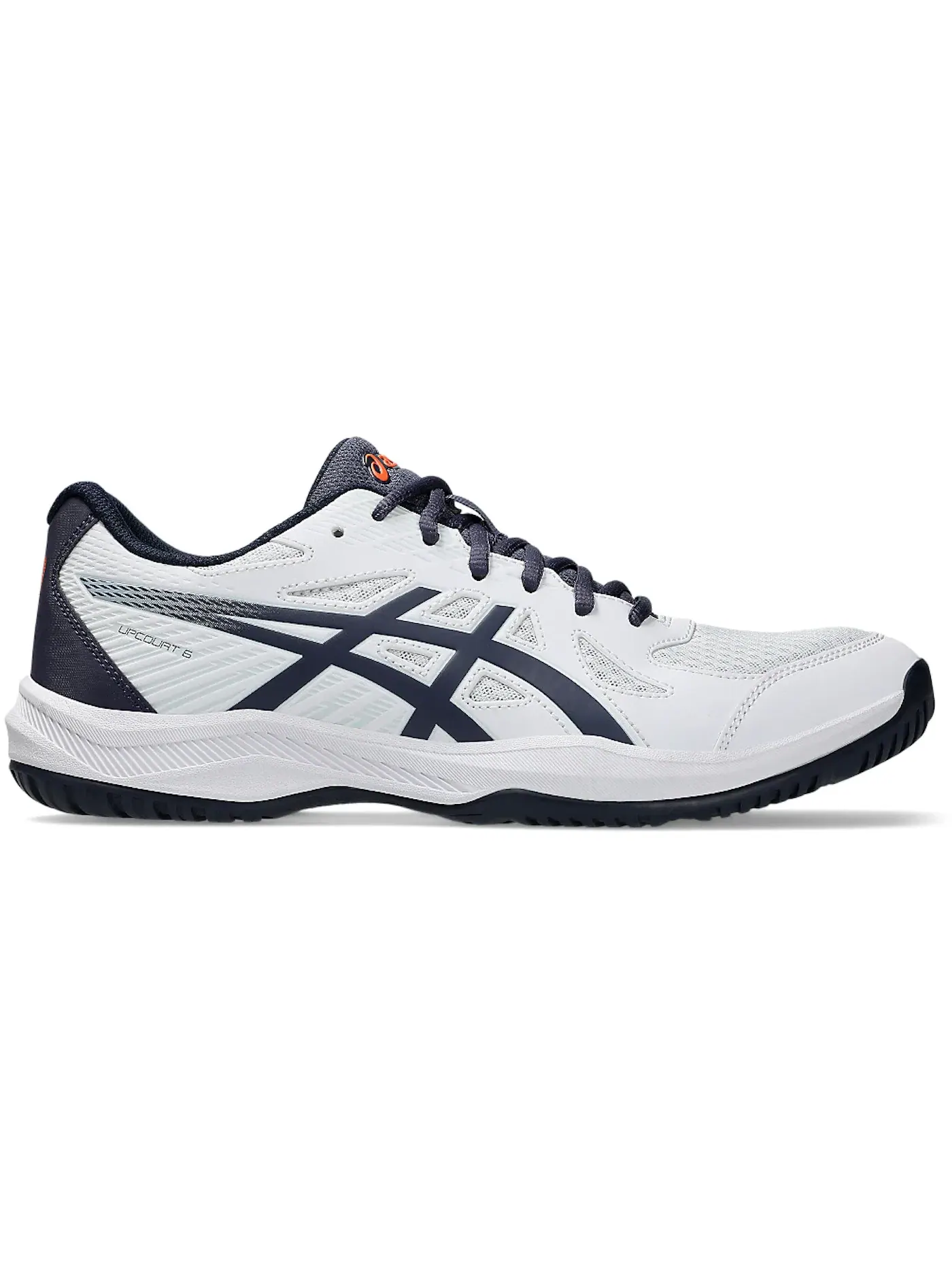 Мужские кроссовки для зала ASICS Upcourt 6 — изображение 1 из 1, белый/индиго