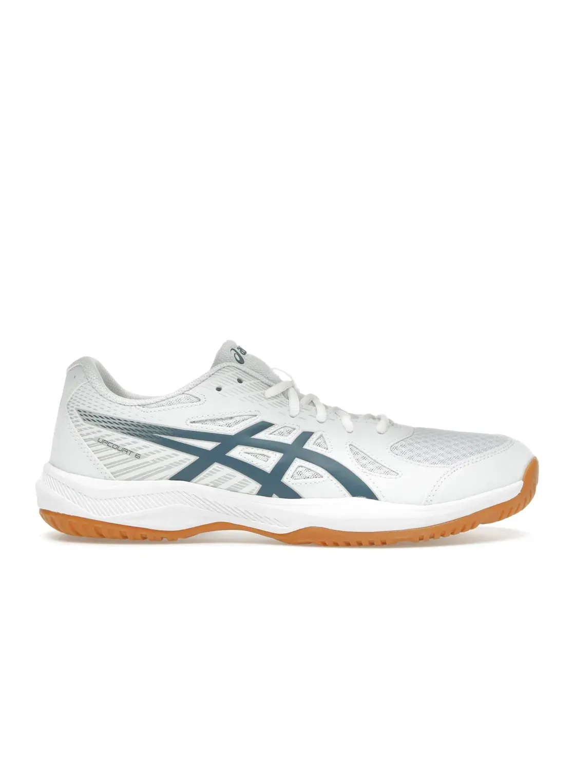 Мужские кроссовки для бега ASICS Upcourt 6 — изображение 1 из 4, белый/винтажный индиго