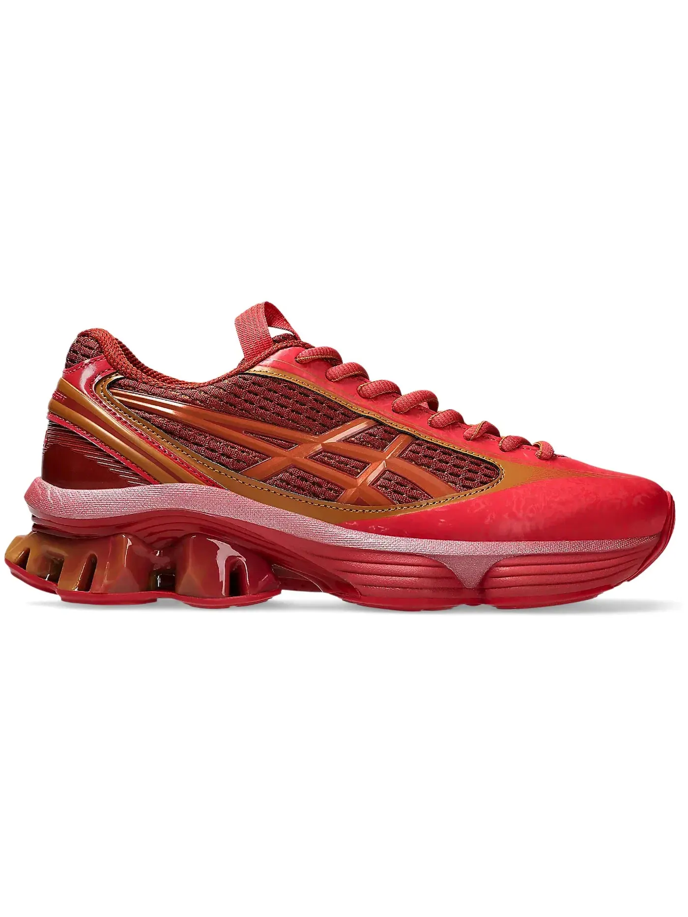 Мужские кроссовки для бега ASICS US6-S Gel-Kinetic Fluent ASICS, Cayenne/Copperpoint — изображение 1 из 1