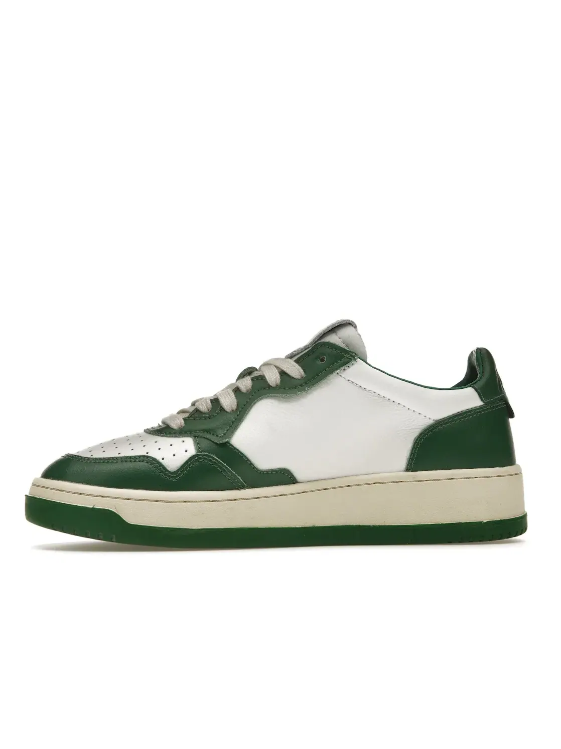 Мужские кроссовки Lifestyle Autry Medalist Leather Low — изображение 3 из 4, зеленый/белый/кремовый