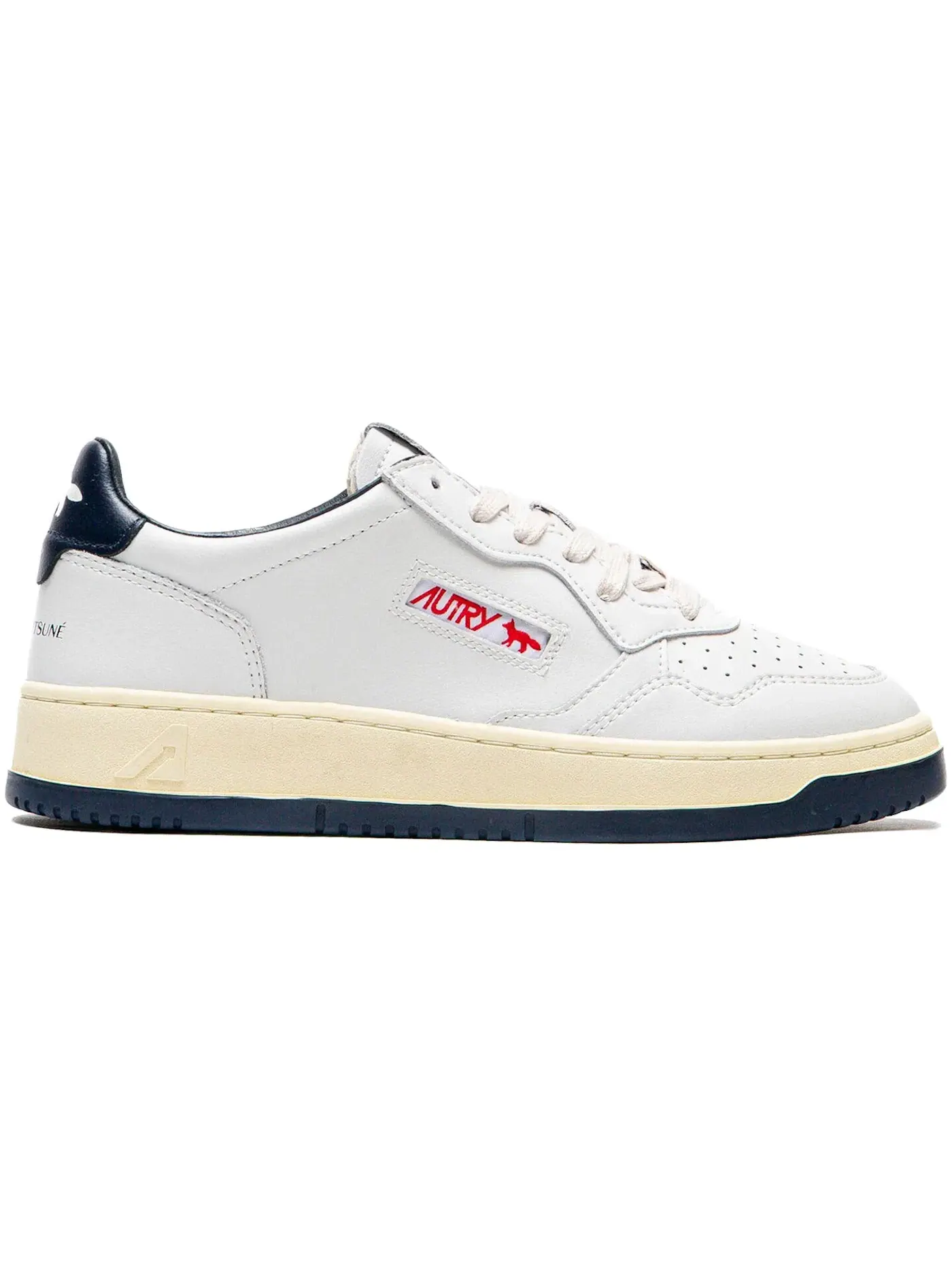 Мужские кроссовки Lifestyle Autry Medalist Leather Low — изображение 1 из 1, белый/темно-синий