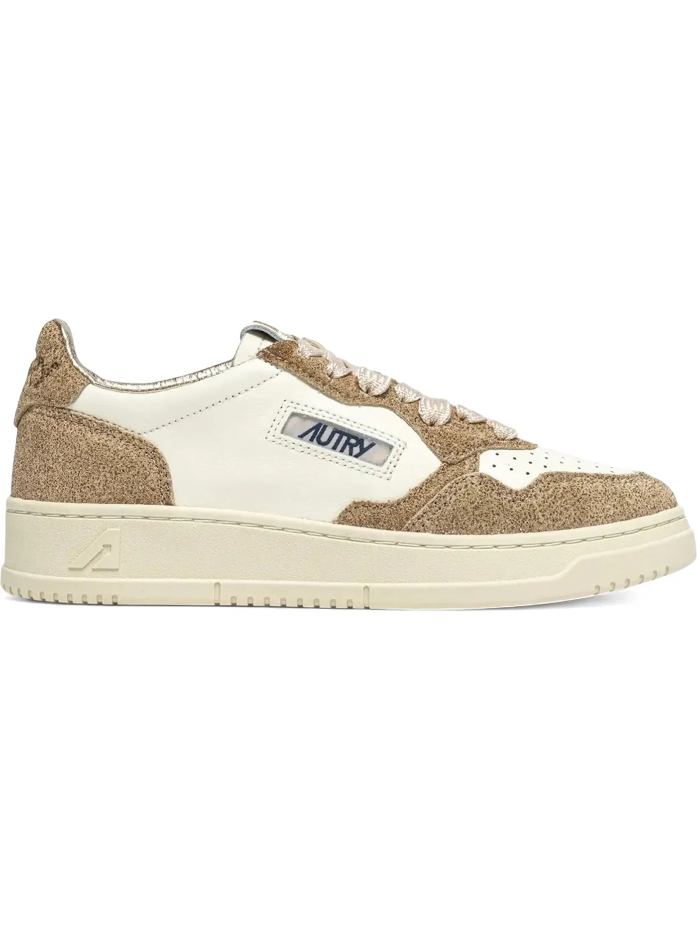 Женские кроссовки с низким верхом Autry Medalist Leather Low — изображение 1 из 1, песочный