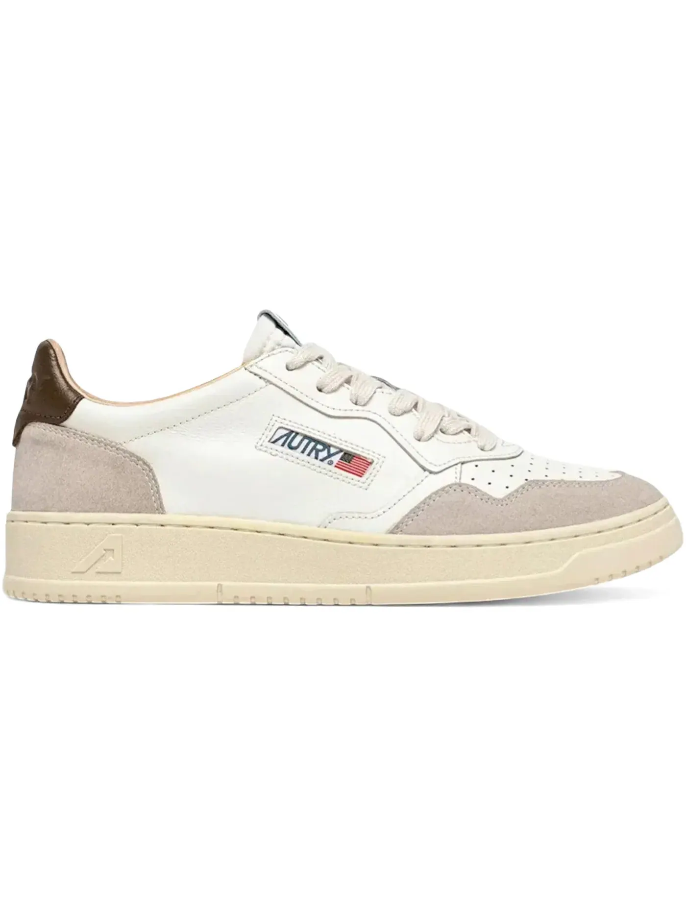 Мужские кроссовки Lifestyle с низким профилем Autry Medalist Leather Low — изображение 1 из 1, белый