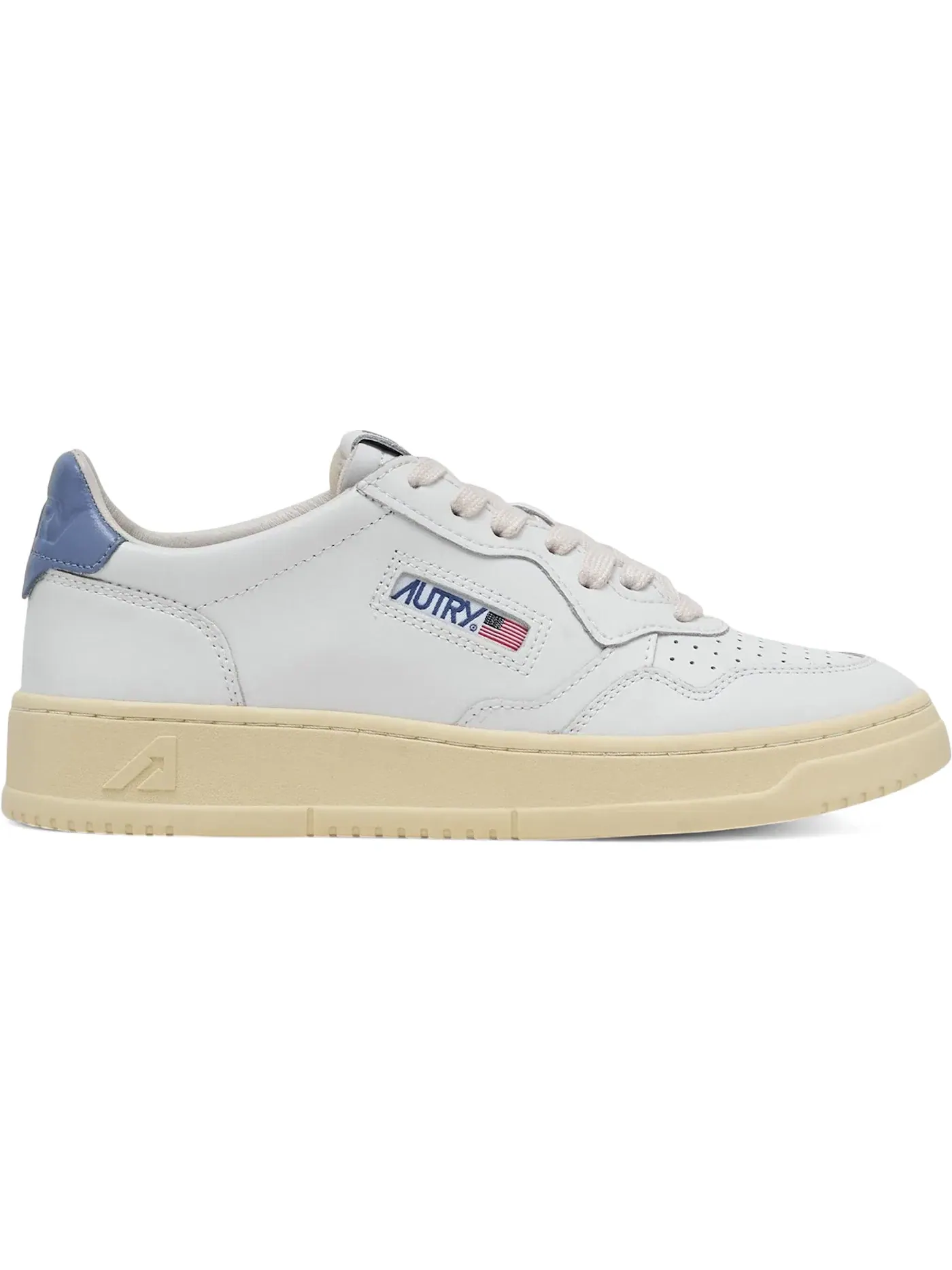 Женские кроссовки кожаные Autry Medalist Leather Low — изображение 1 из 1, белый