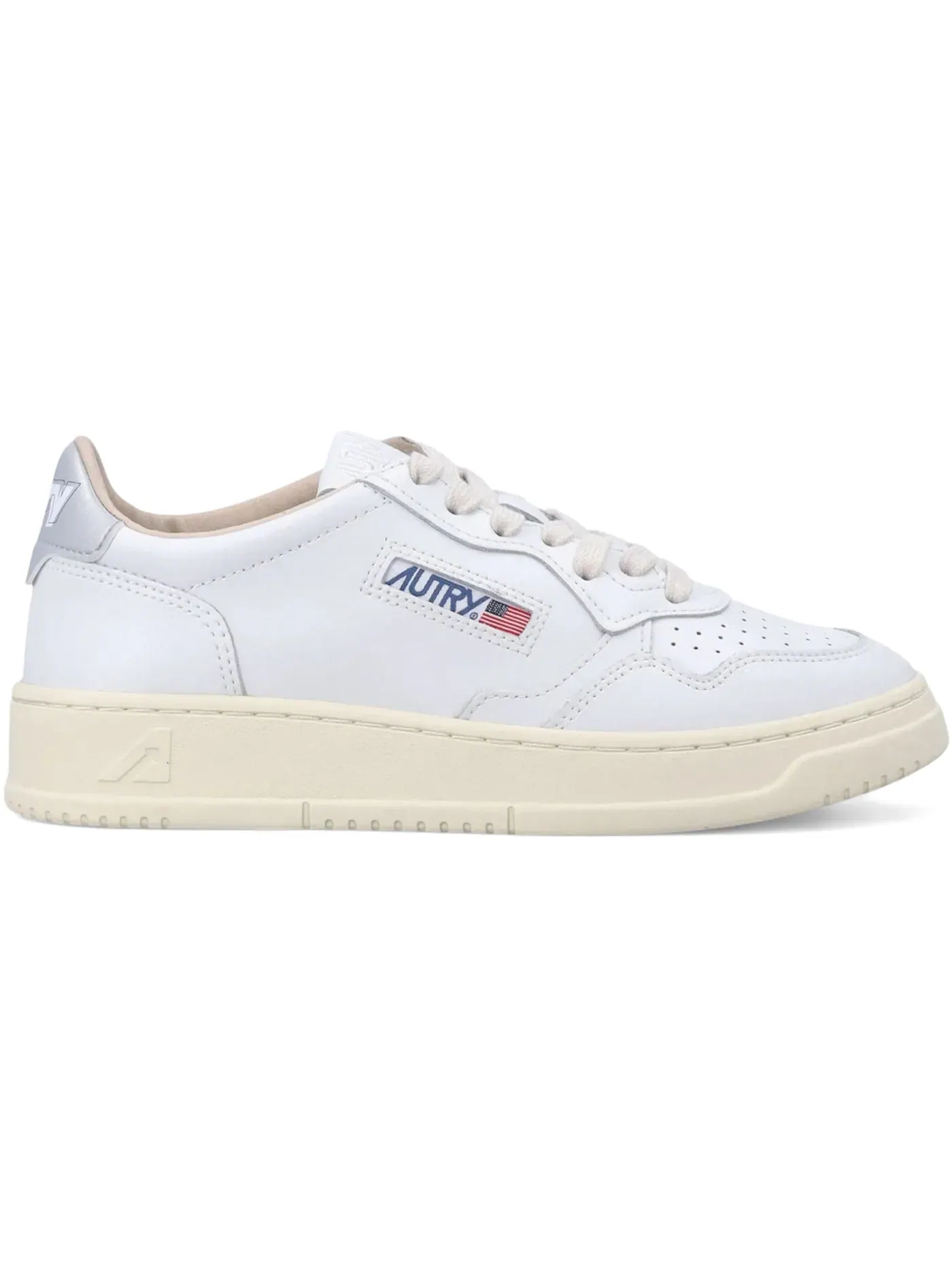 Женские кроссовки Lifestyle Autry Medalist Low — изображение 1 из 1, белый/серебристый