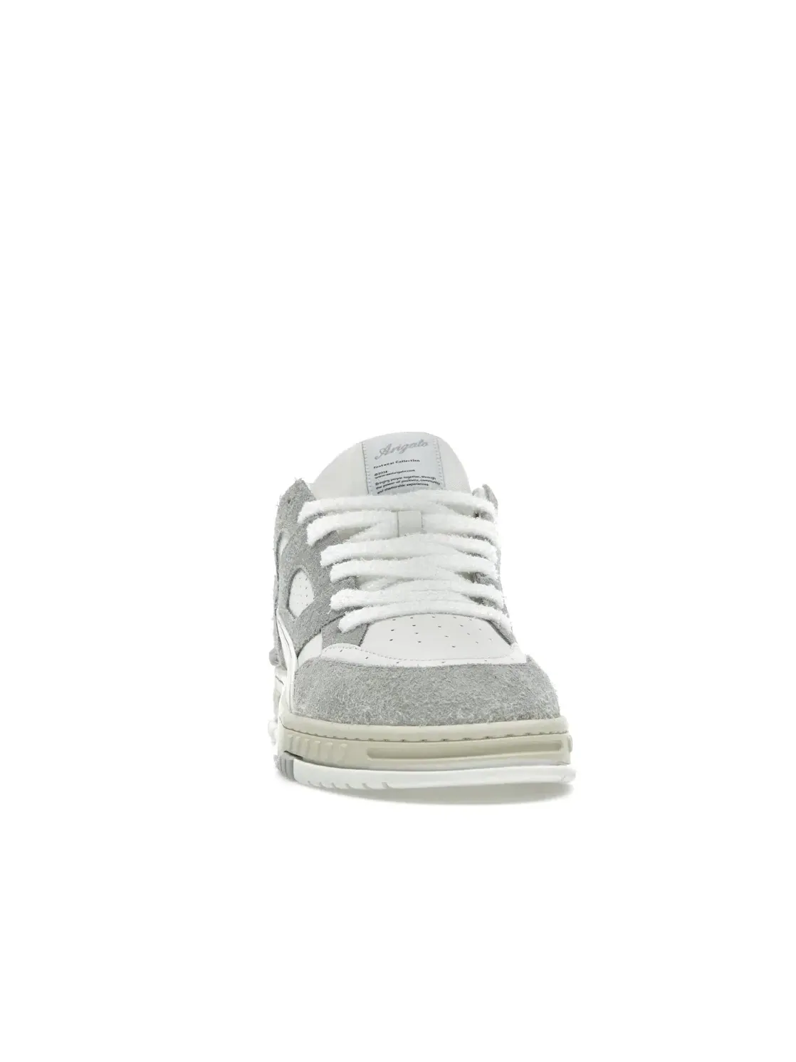 Мужские кроссовки с замшевым верхом Axel Arigato Area Lo Sneaker — изображение 2 из 4, серый/белый