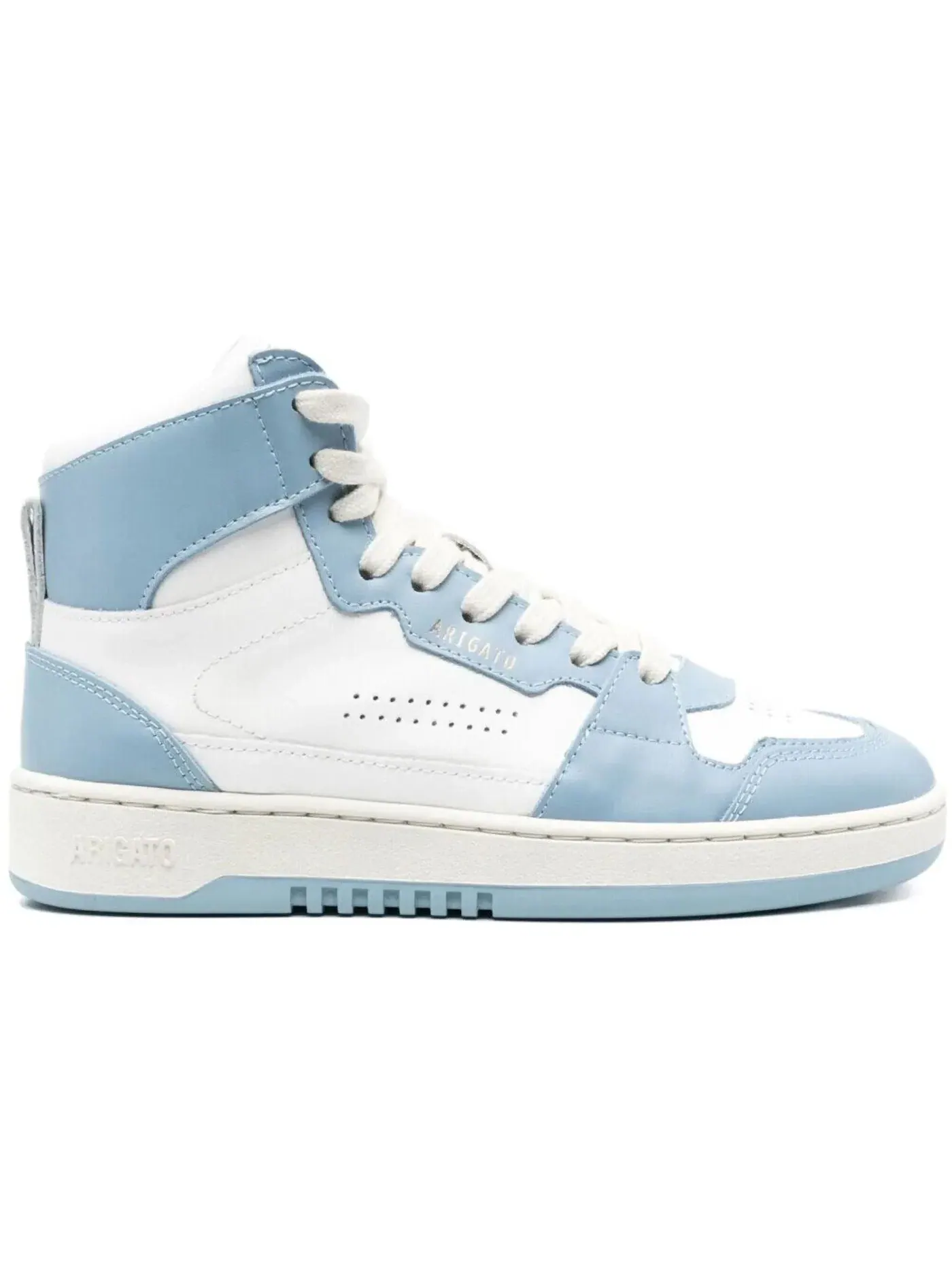 Женские кроссовки с принтом Axel Arigato Dice Hi Sneaker — изображение 1 из 1, светлый синий белый