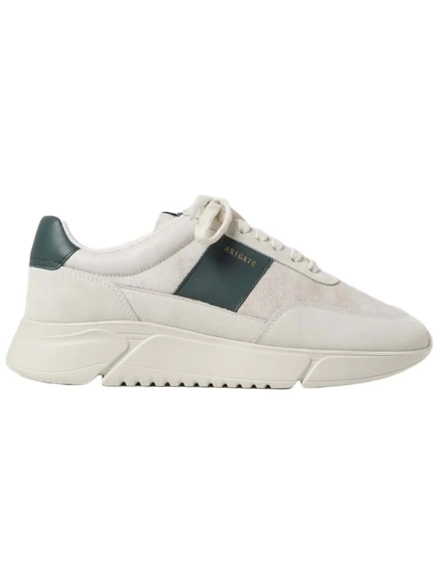 Мужские кроссовки повседневные Axel Arigato Geneis Vintage Trainers — изображение 1 из 1, бежевый зеленый