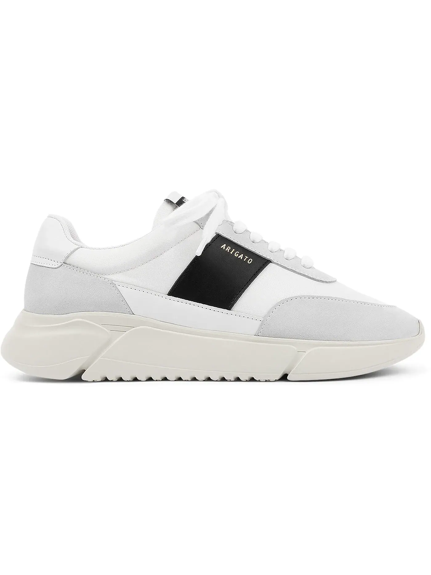 Мужские кроссовки Lifestyle Genesis Vintage Runner Axel Arigato — изображение 1 из 1, белый/черный