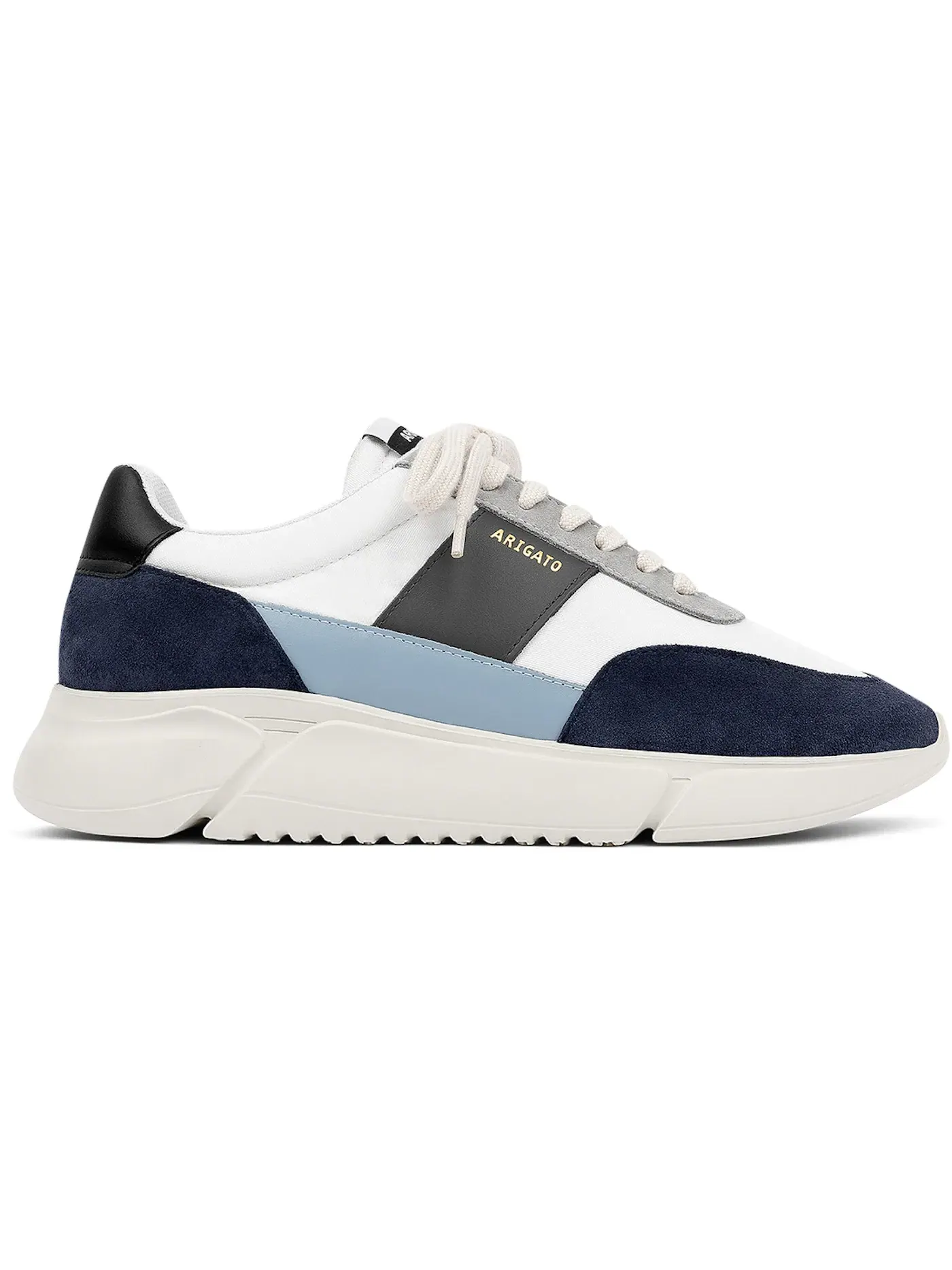 Мужские кроссовки Lifestyle Genesis Vintage Runner Axel Arigato — изображение 1 из 1, белый/синий/темно-синий